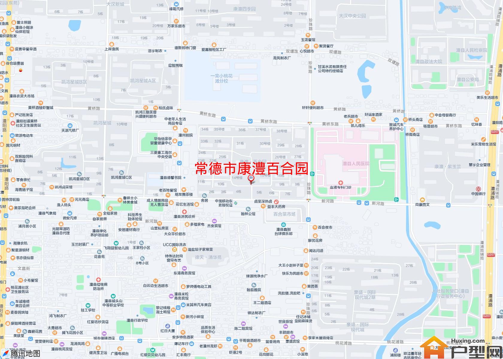 康澧百合园小区 - 户型网