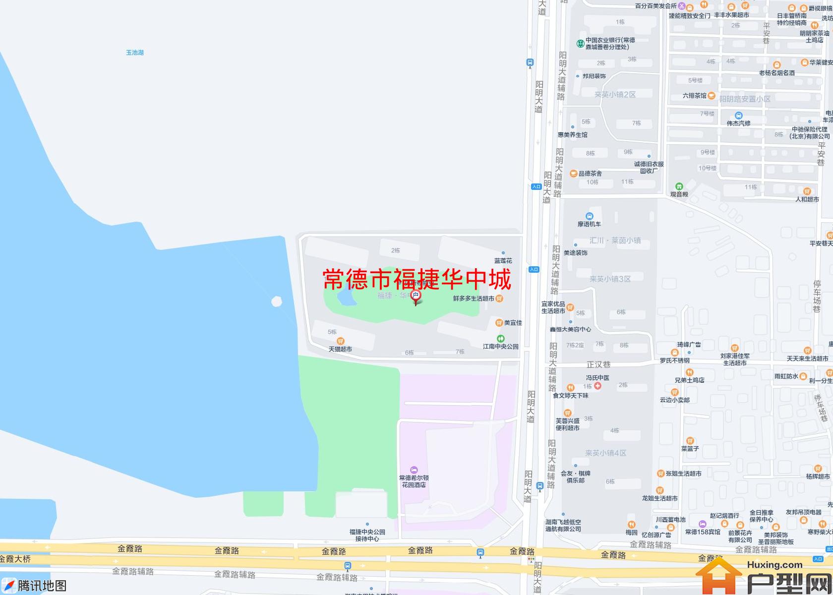 福捷华中城小区 - 户型网