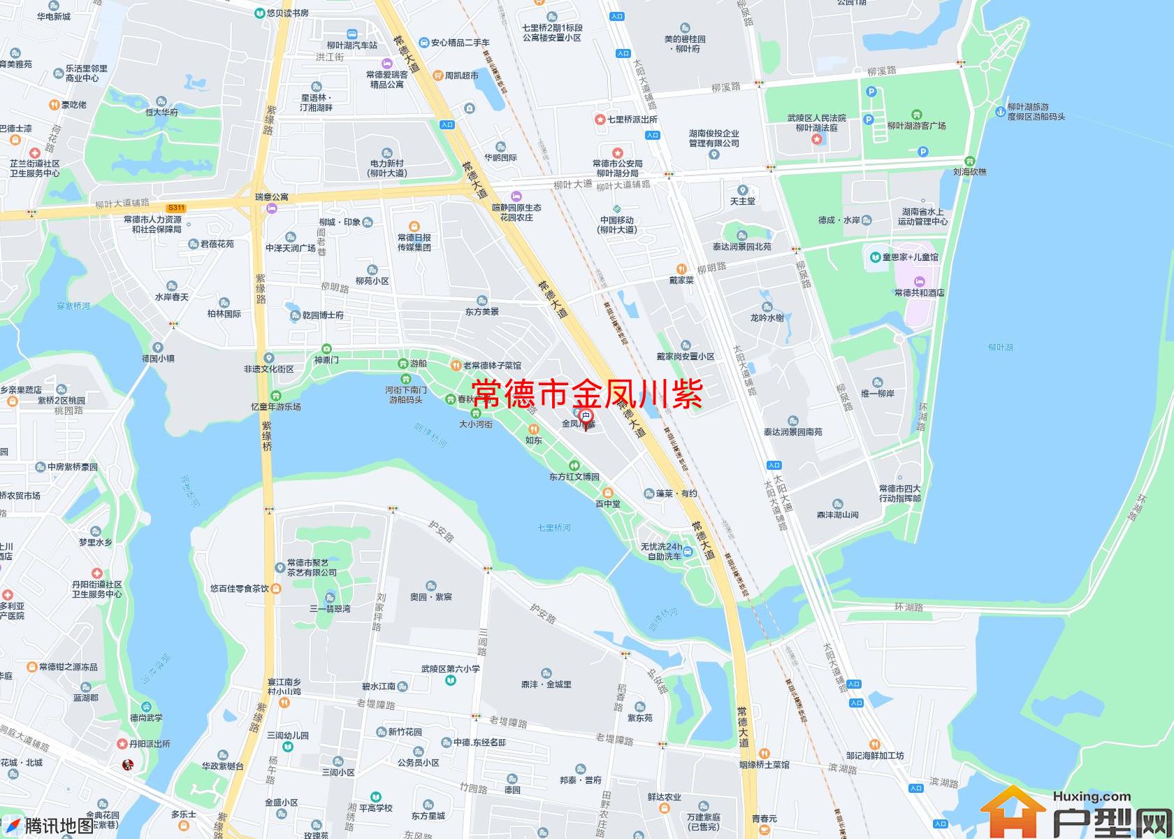 金凤川紫小区 - 户型网