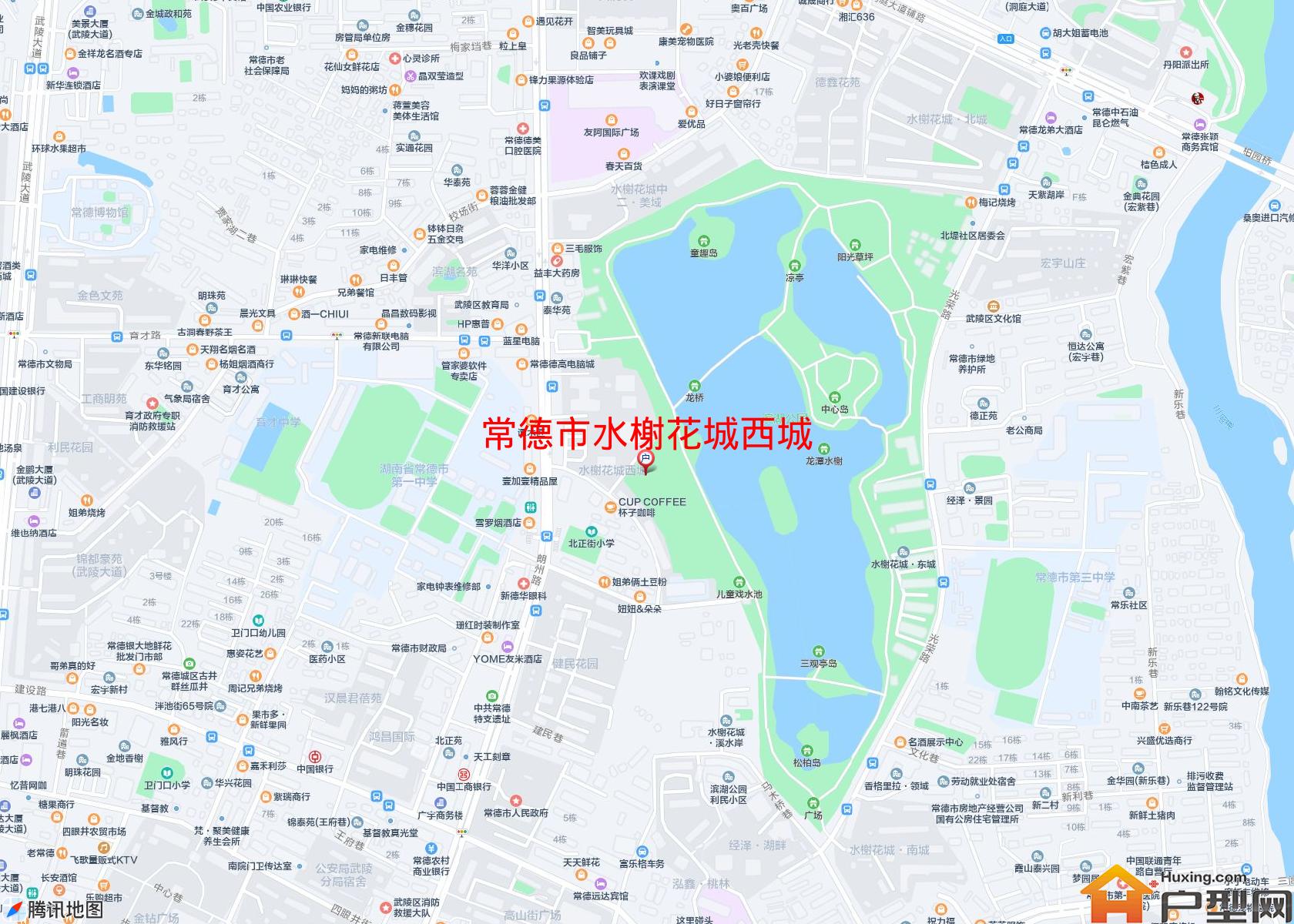 水榭花城西城小区 - 户型网