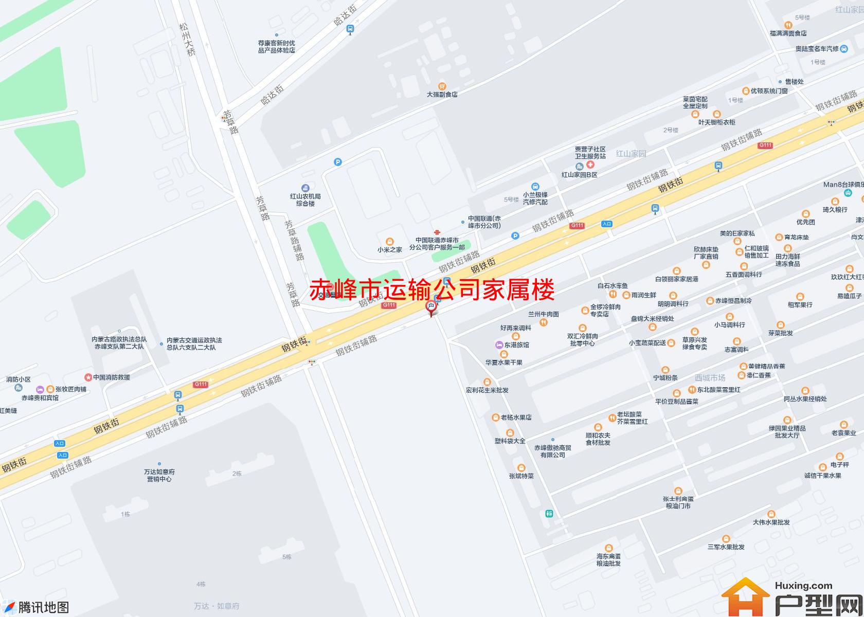 运输公司家属楼小区 - 户型网