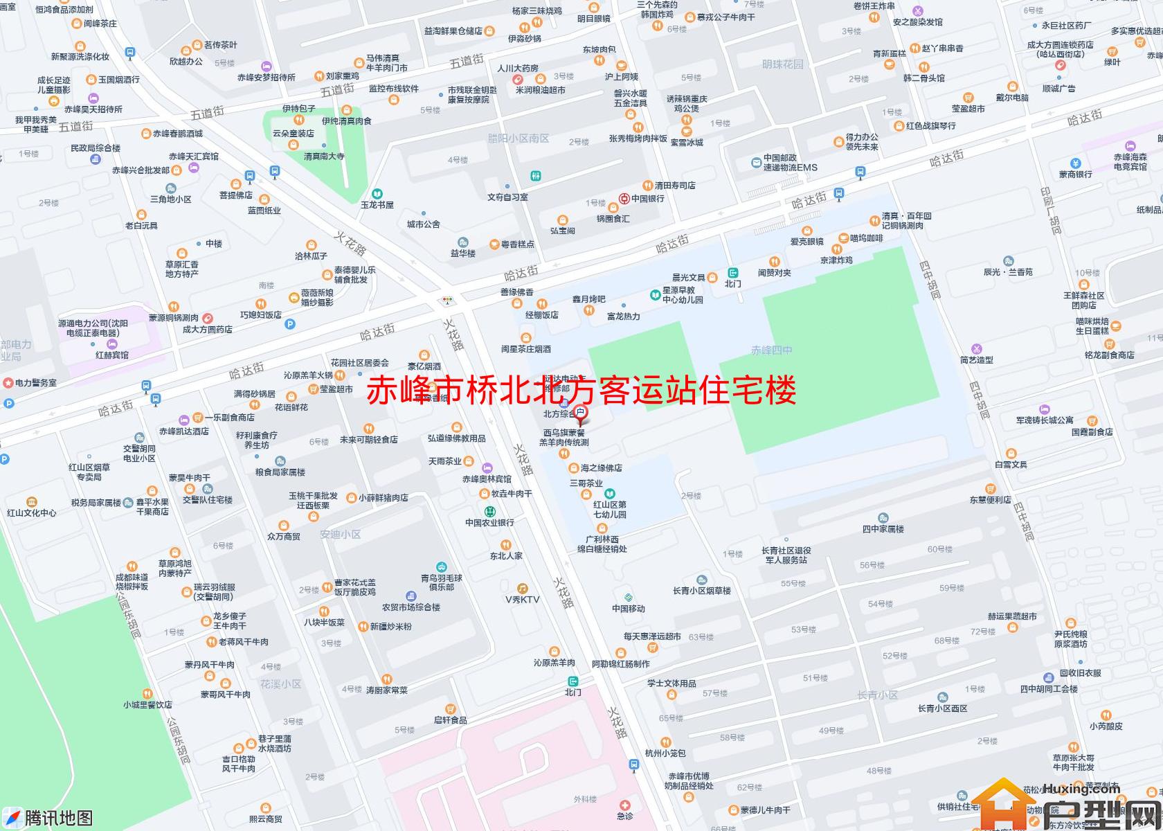 桥北北方客运站住宅楼小区 - 户型网