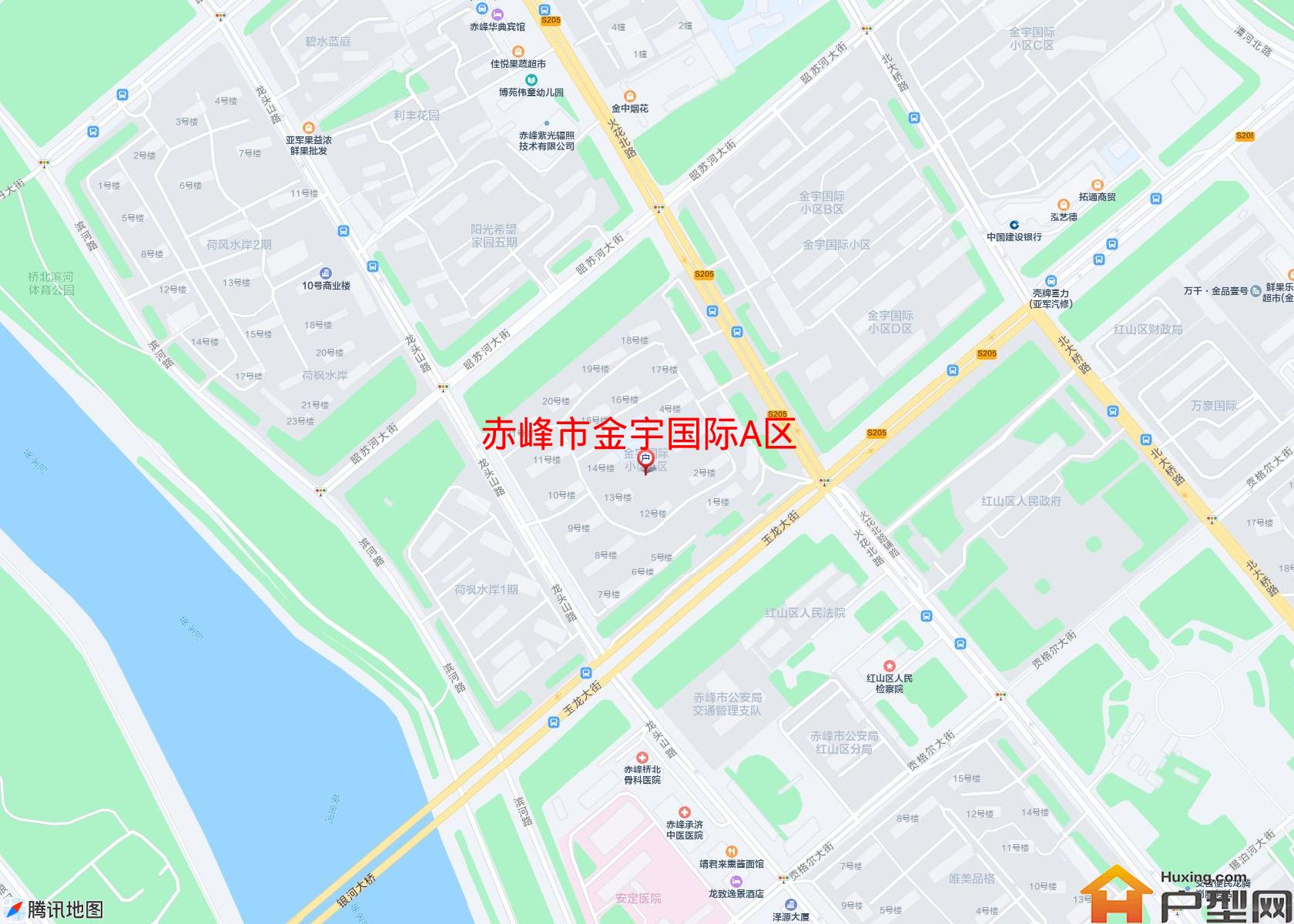 金宇国际A区小区 - 户型网