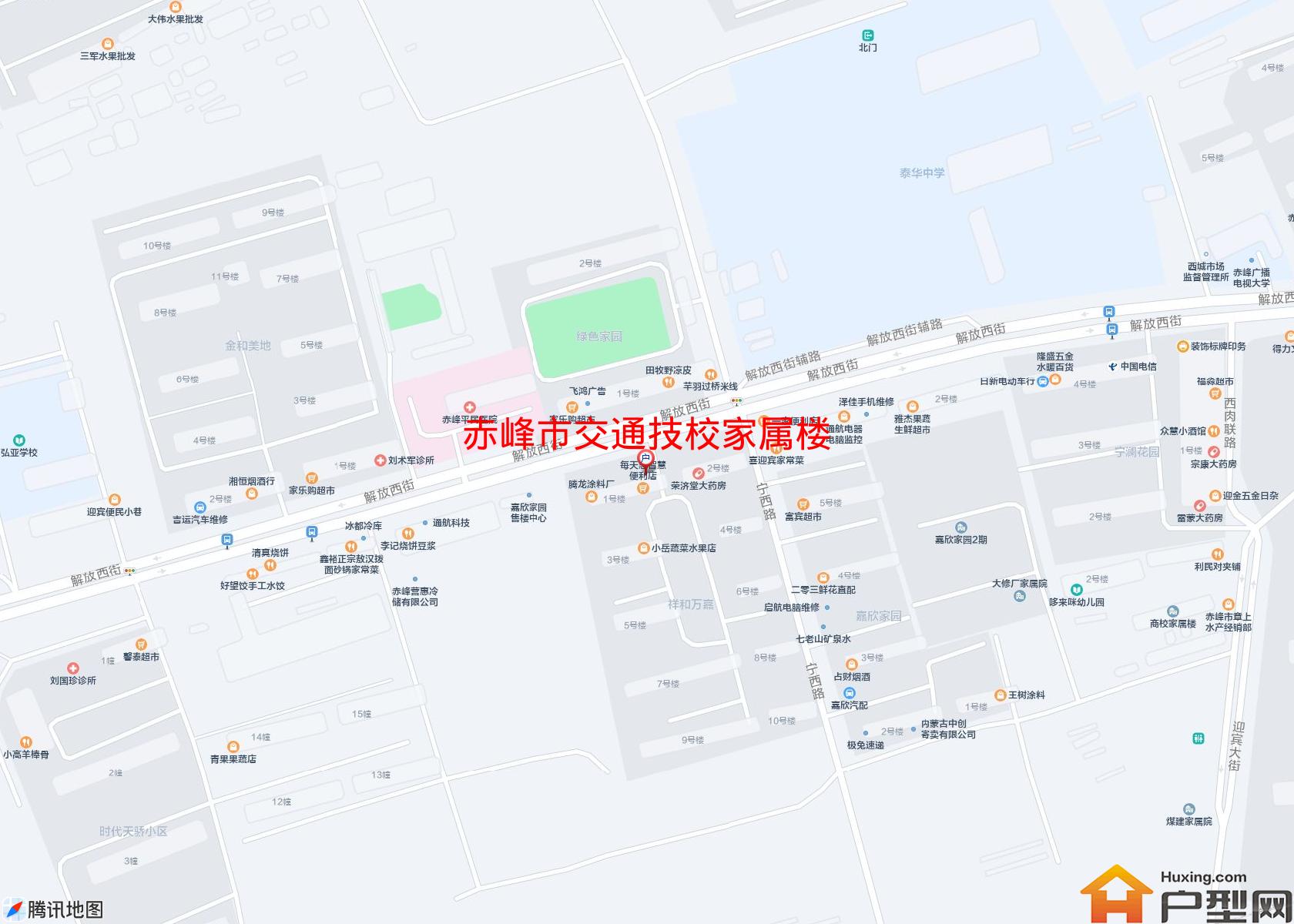 交通技校家属楼小区 - 户型网