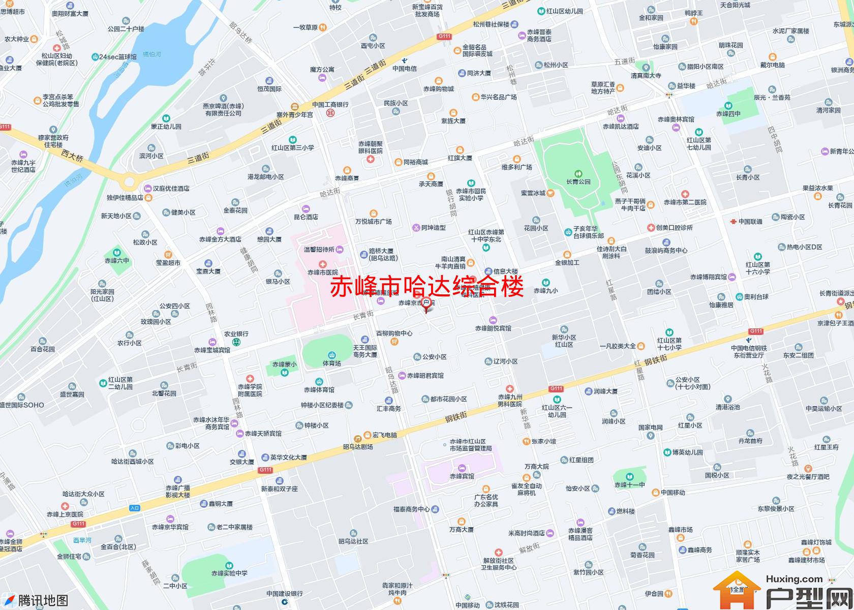 哈达综合楼小区 - 户型网