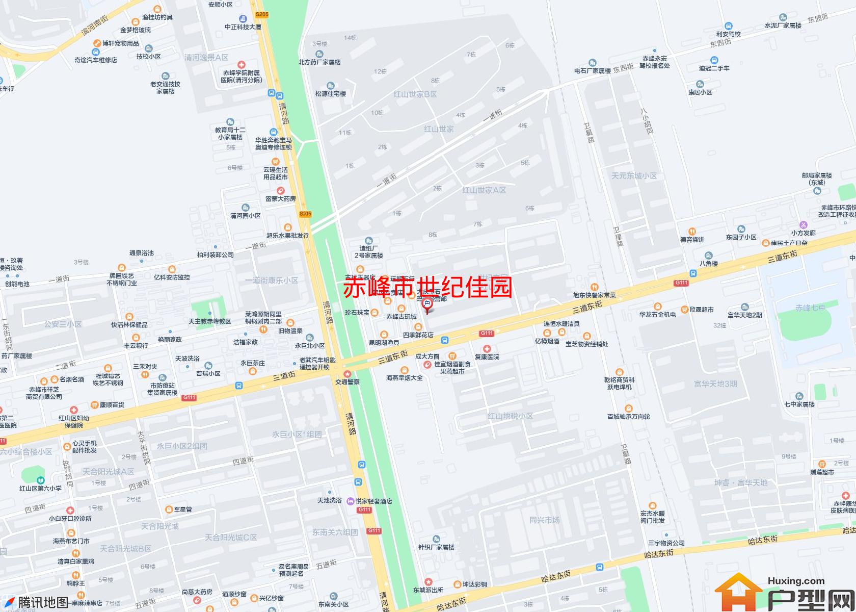 世纪佳园小区 - 户型网