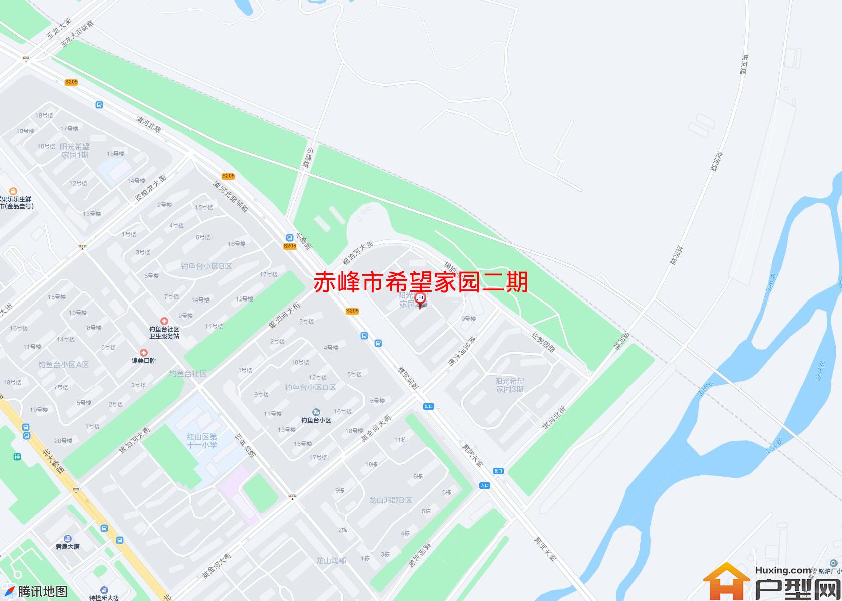 希望家园二期小区 - 户型网