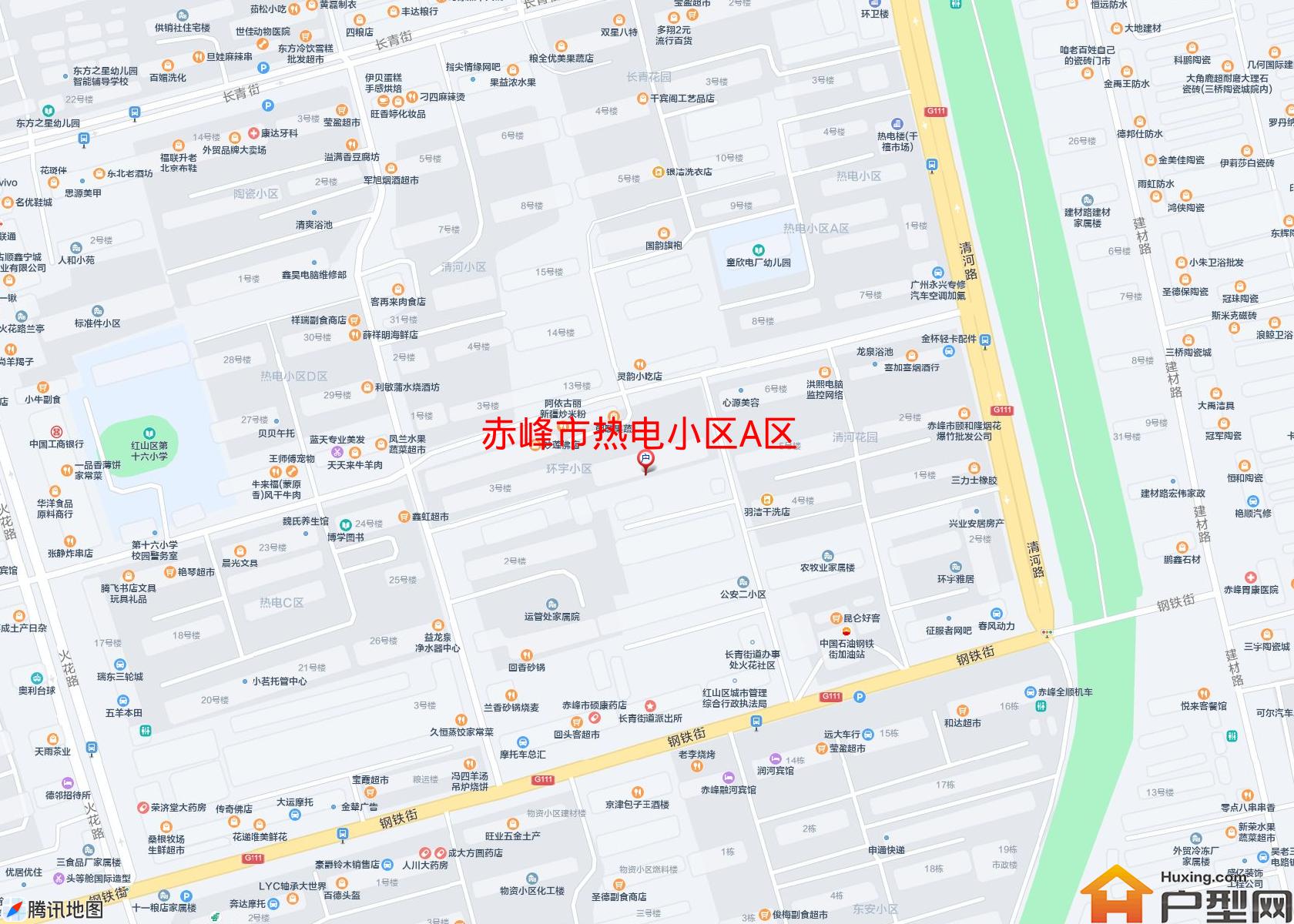热电小区A区小区 - 户型网