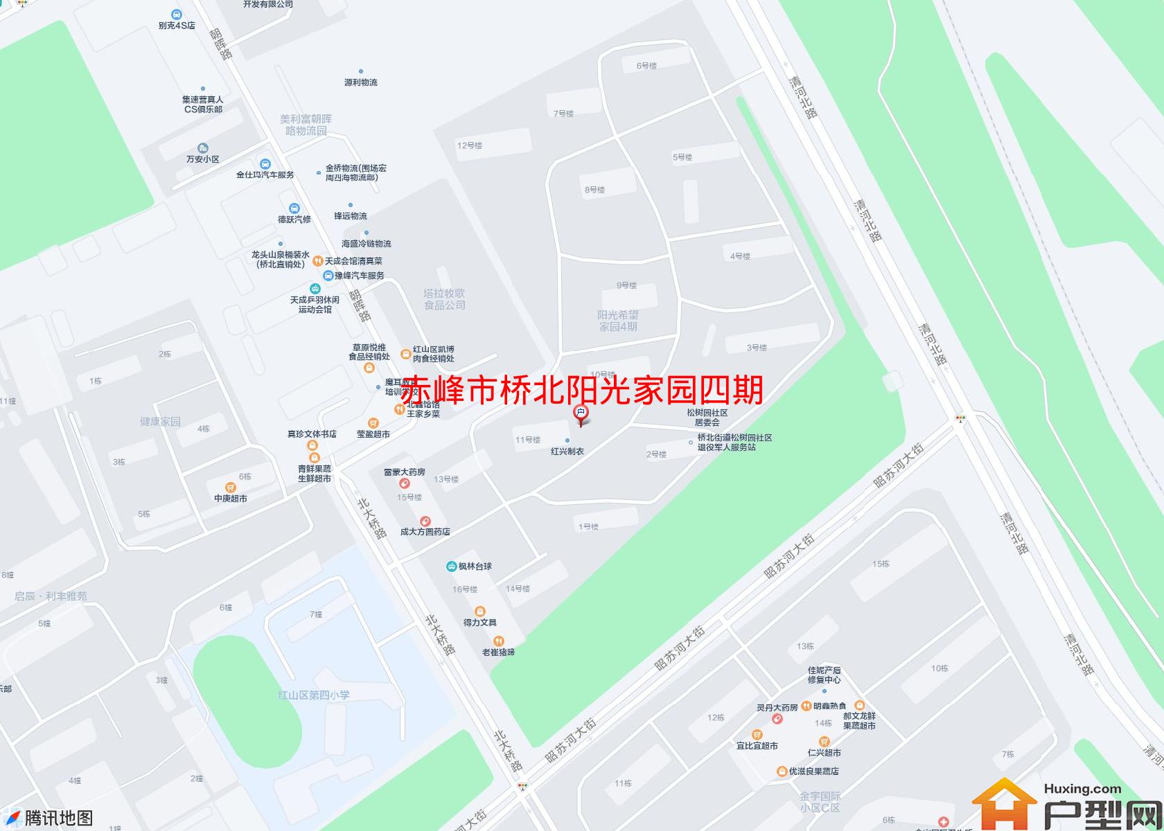 桥北阳光家园四期小区 - 户型网