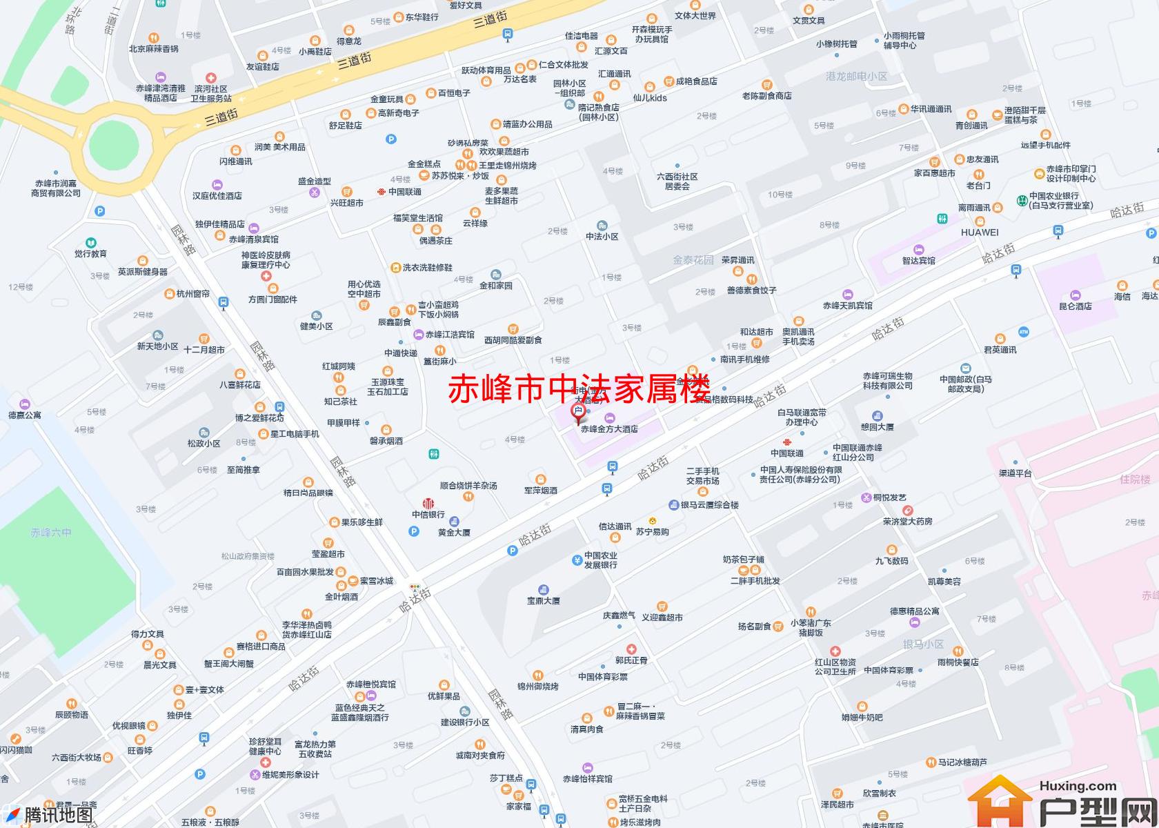 中法家属楼小区 - 户型网