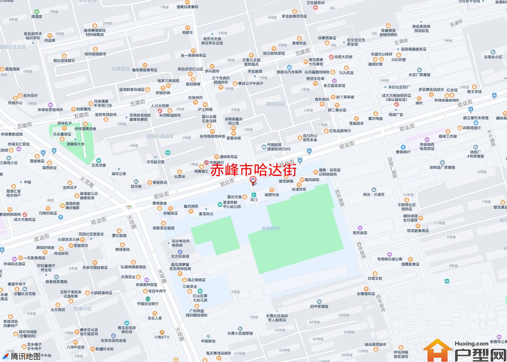 哈达街小区 - 户型网