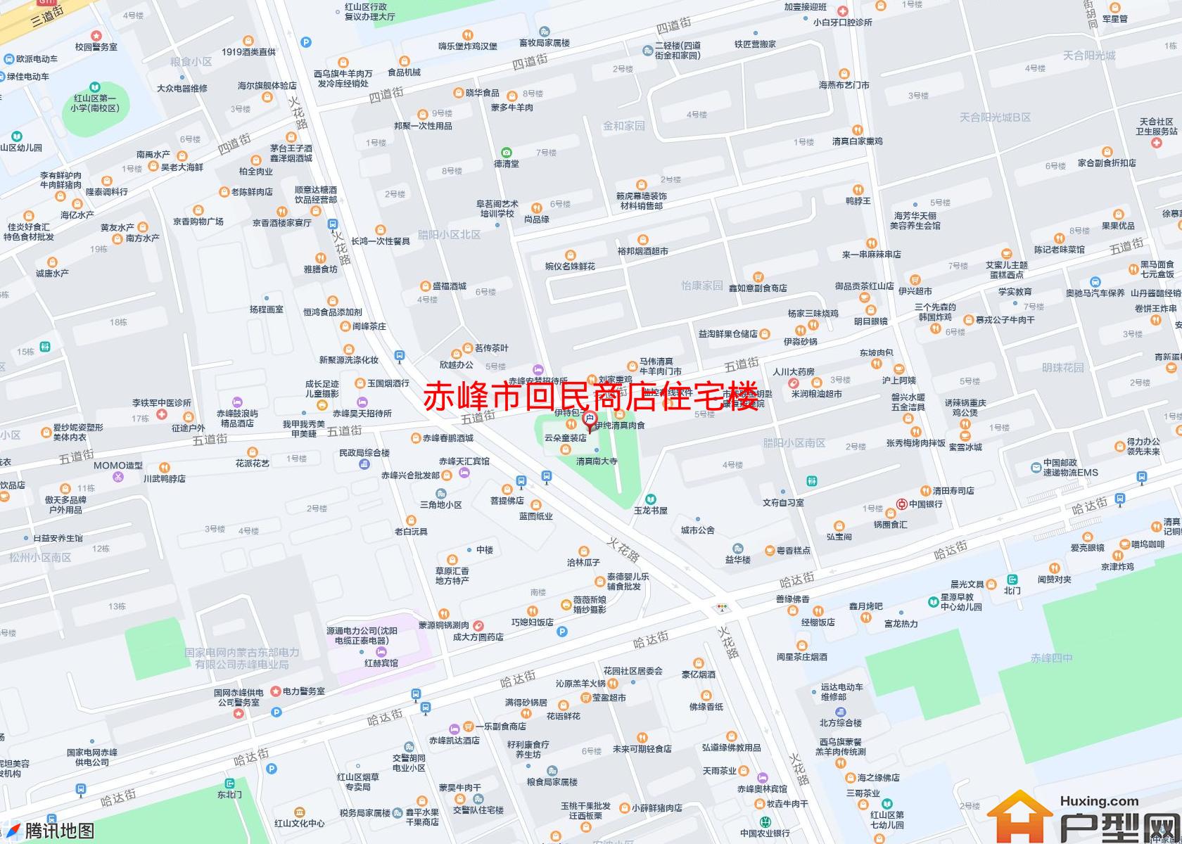 回民商店住宅楼小区 - 户型网