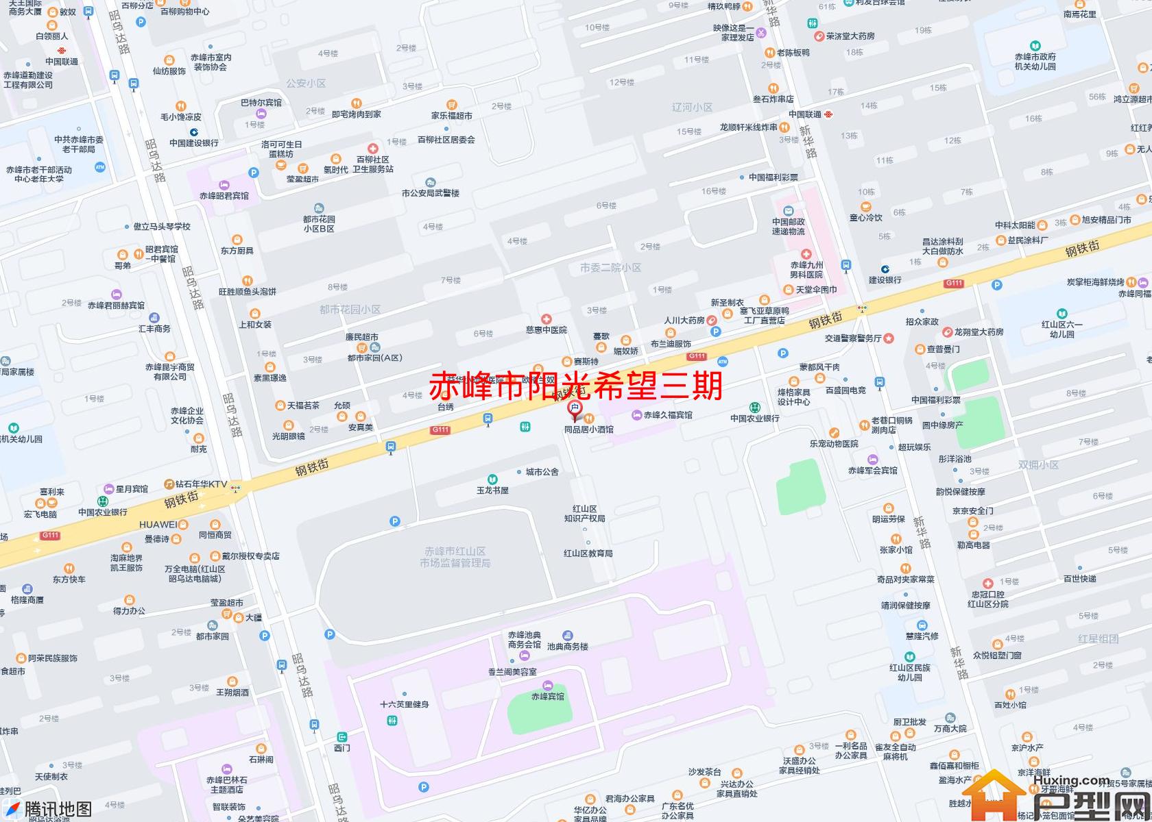 阳光希望三期小区 - 户型网
