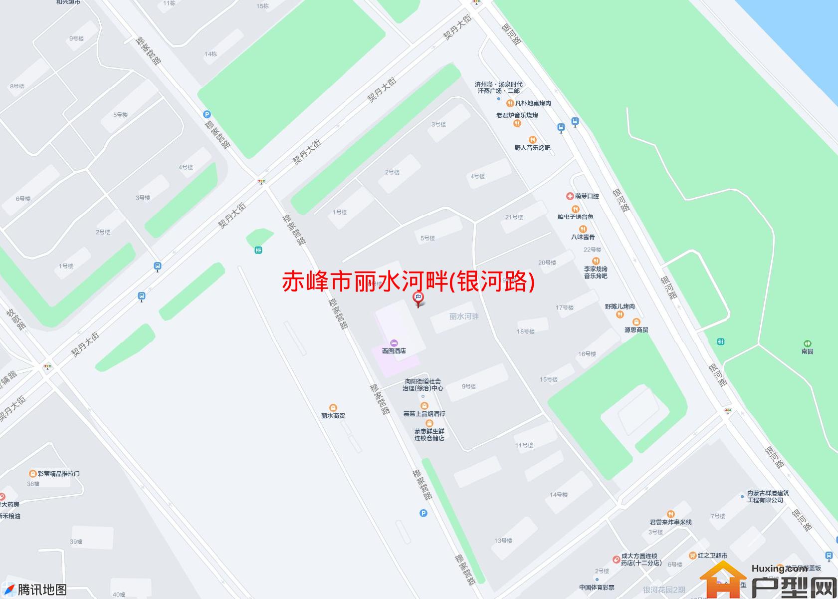 丽水河畔(银河路)小区 - 户型网