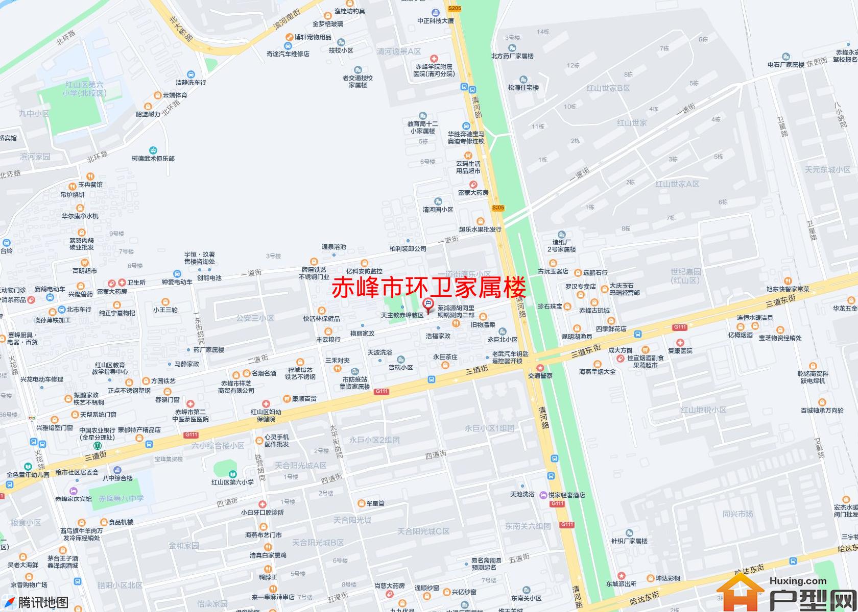 环卫家属楼小区 - 户型网