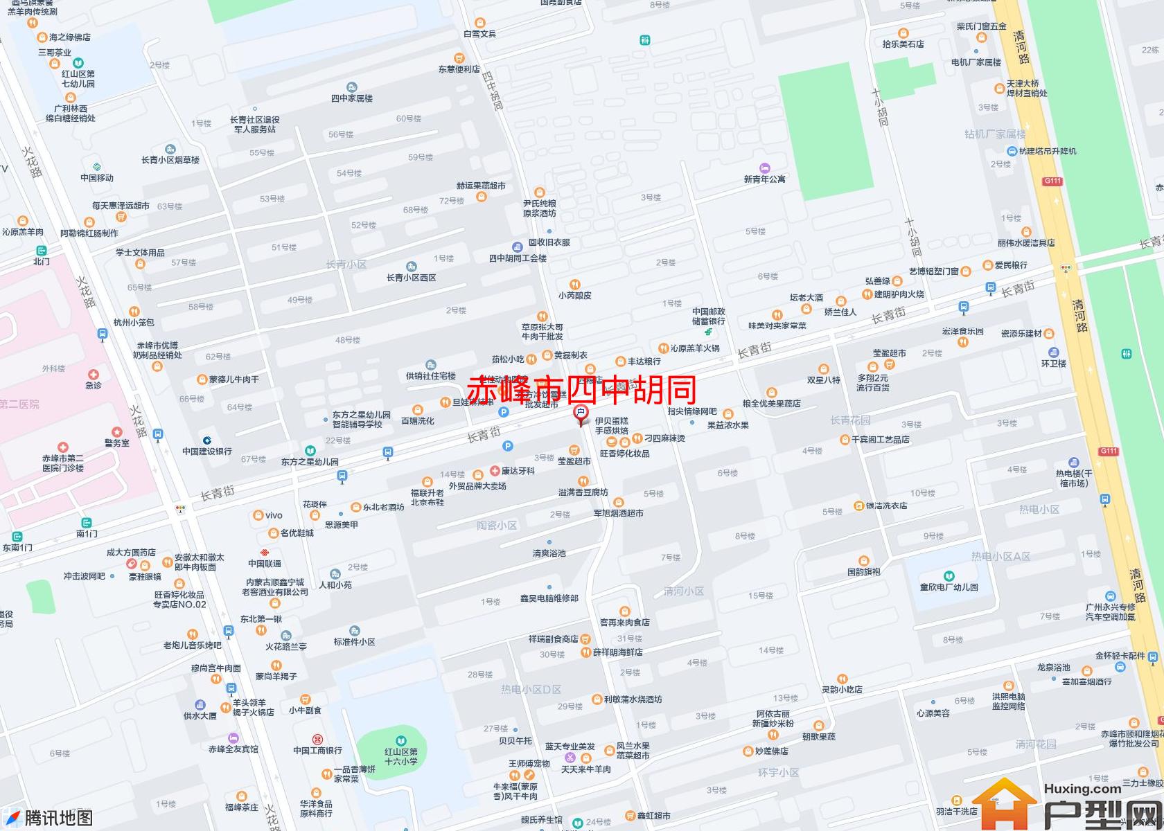 四中胡同小区 - 户型网