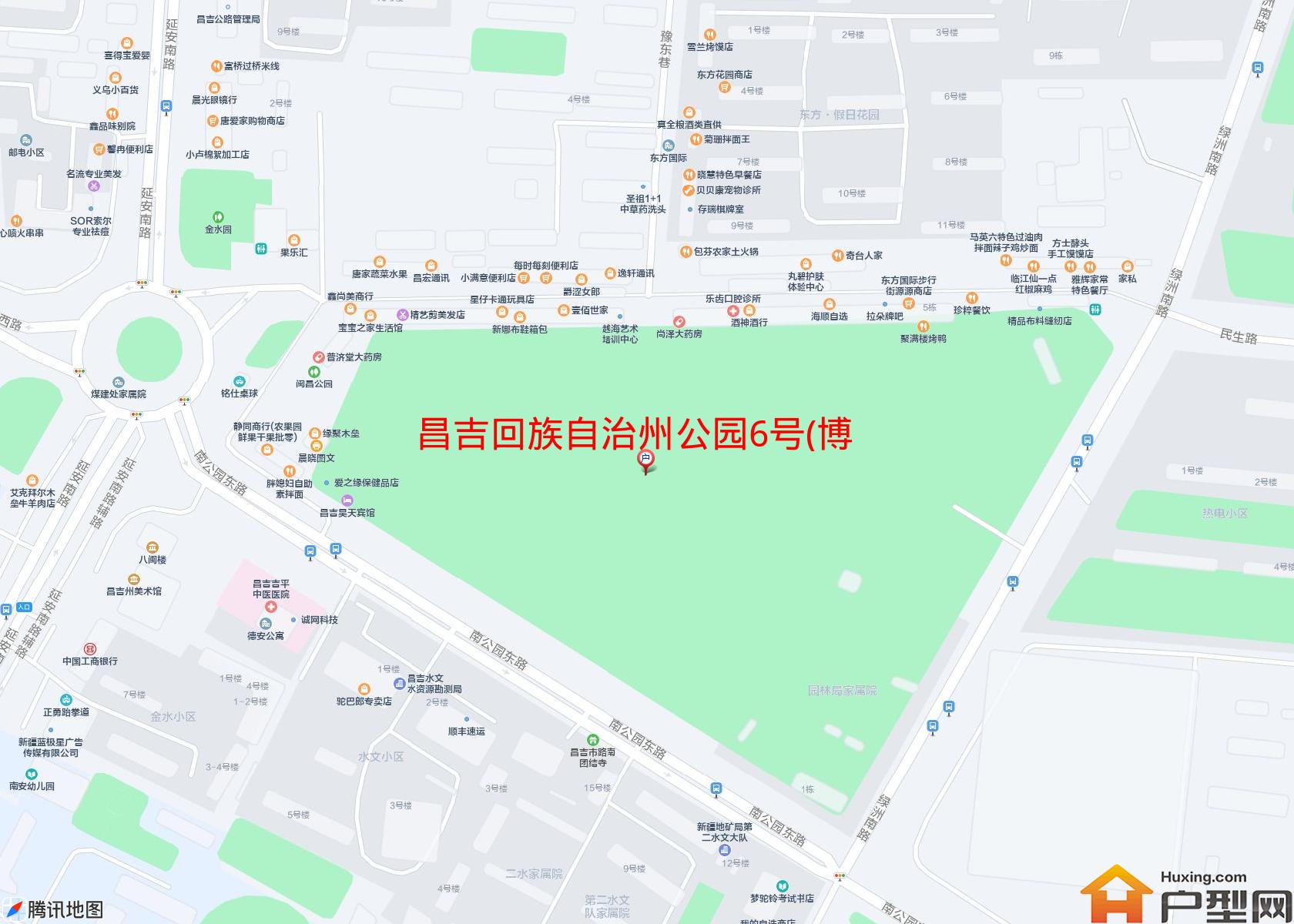 公园6号(博峰西路)小区 - 户型网