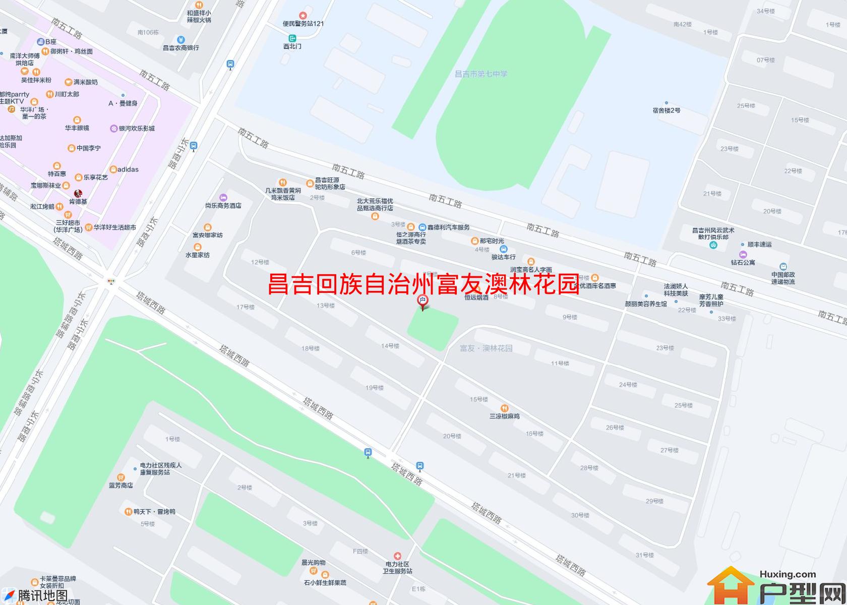 富友澳林花园(长宁路140号)小区 - 户型网