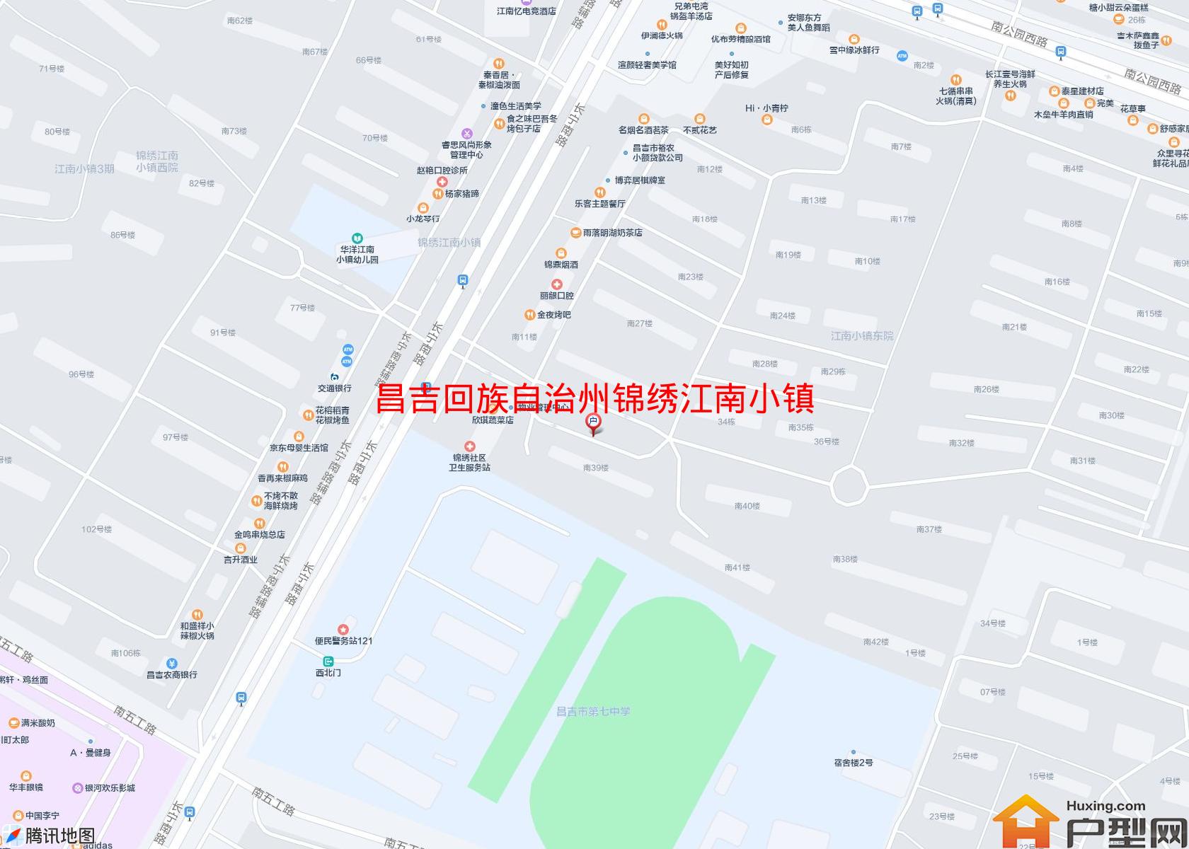 锦绣江南小镇东院(长宁路)小区 - 户型网