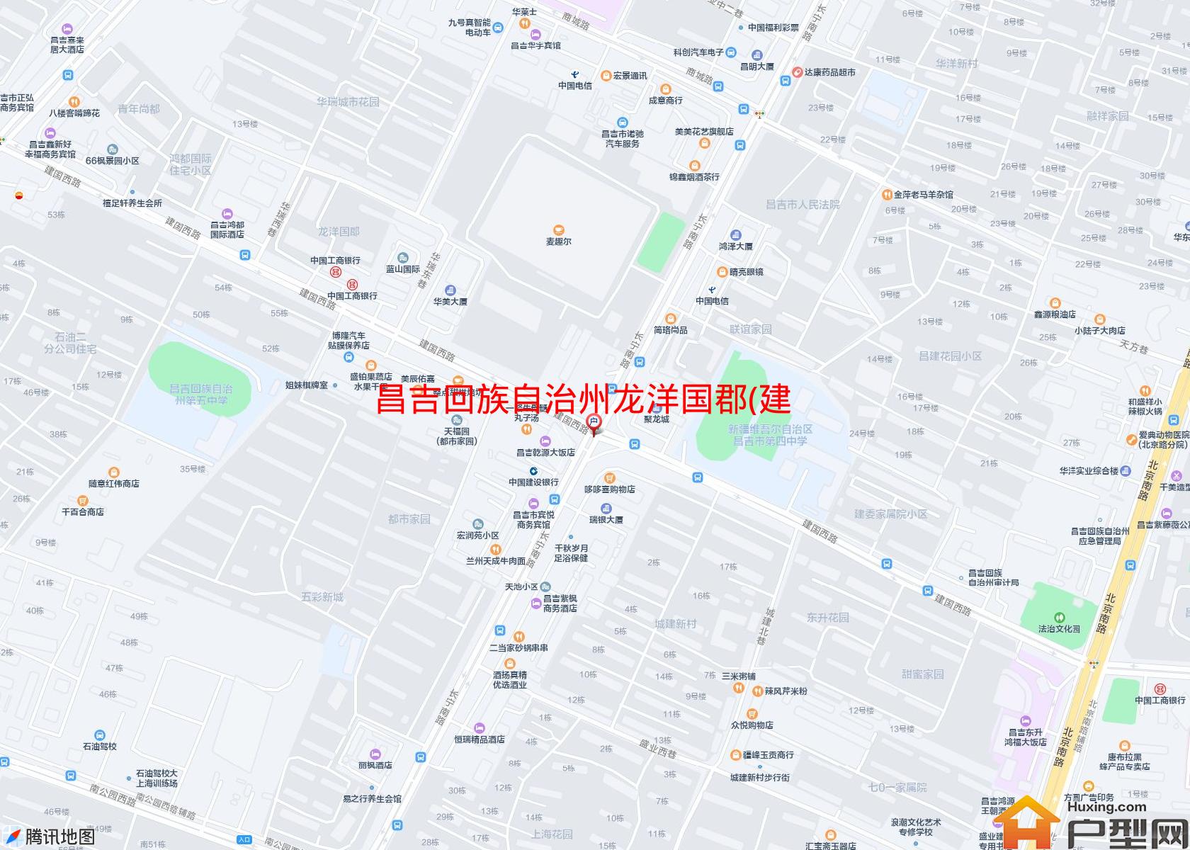 龙洋国郡(建国西路)小区 - 户型网