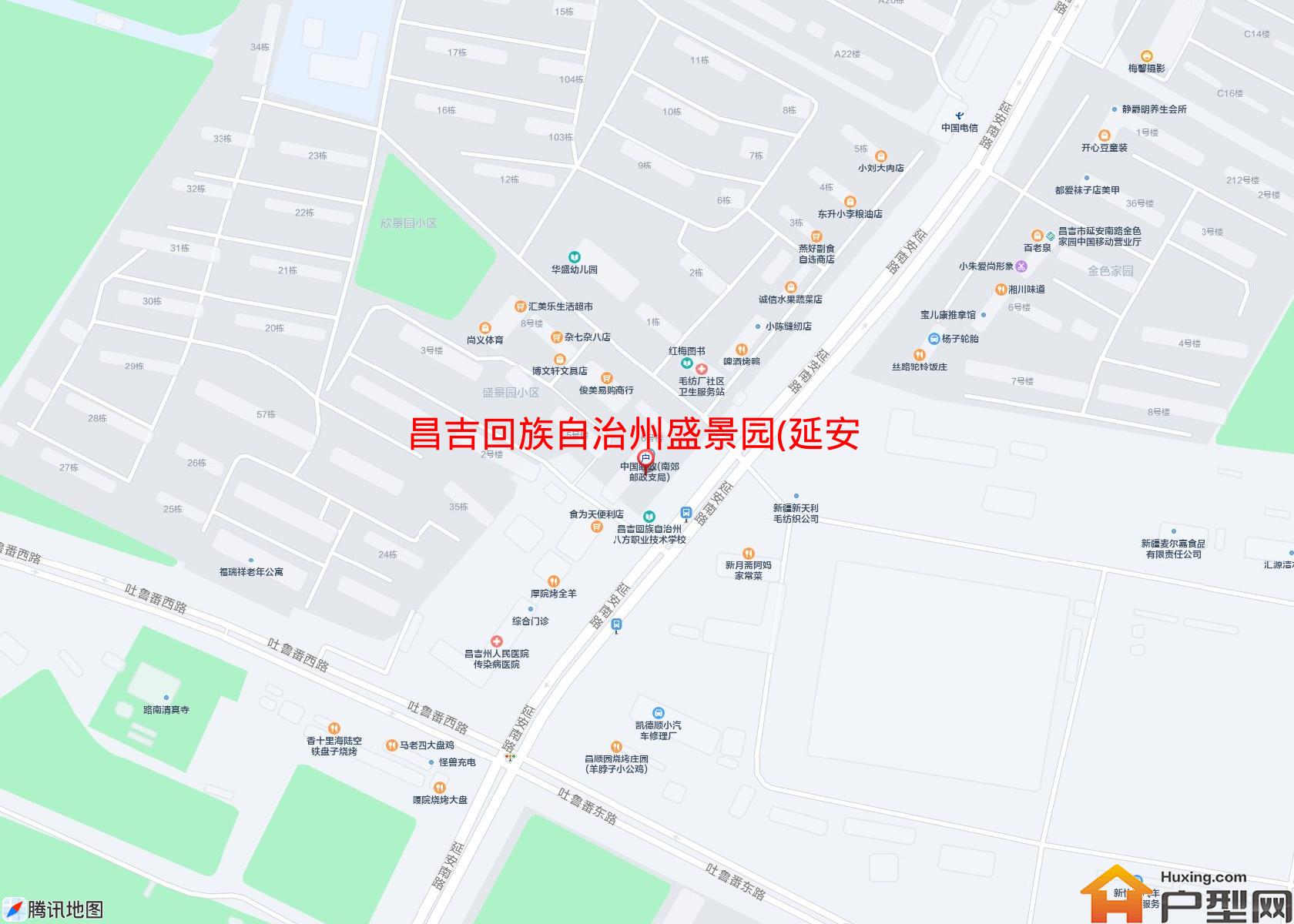 盛景园(延安南路)小区 - 户型网