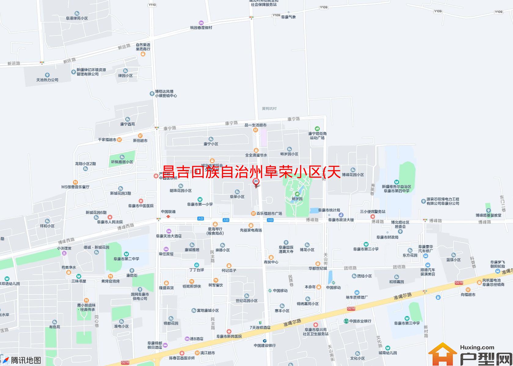 阜荣小区(天池街128号)小区 - 户型网