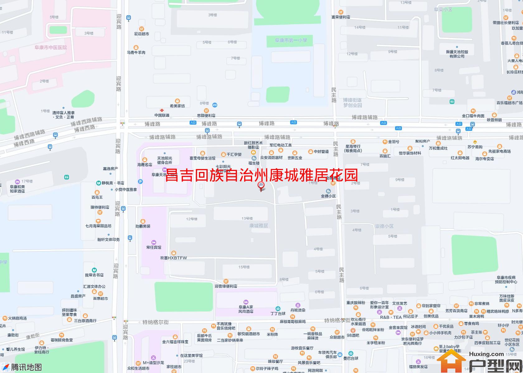 康城雅居花园(博峰街)小区 - 户型网