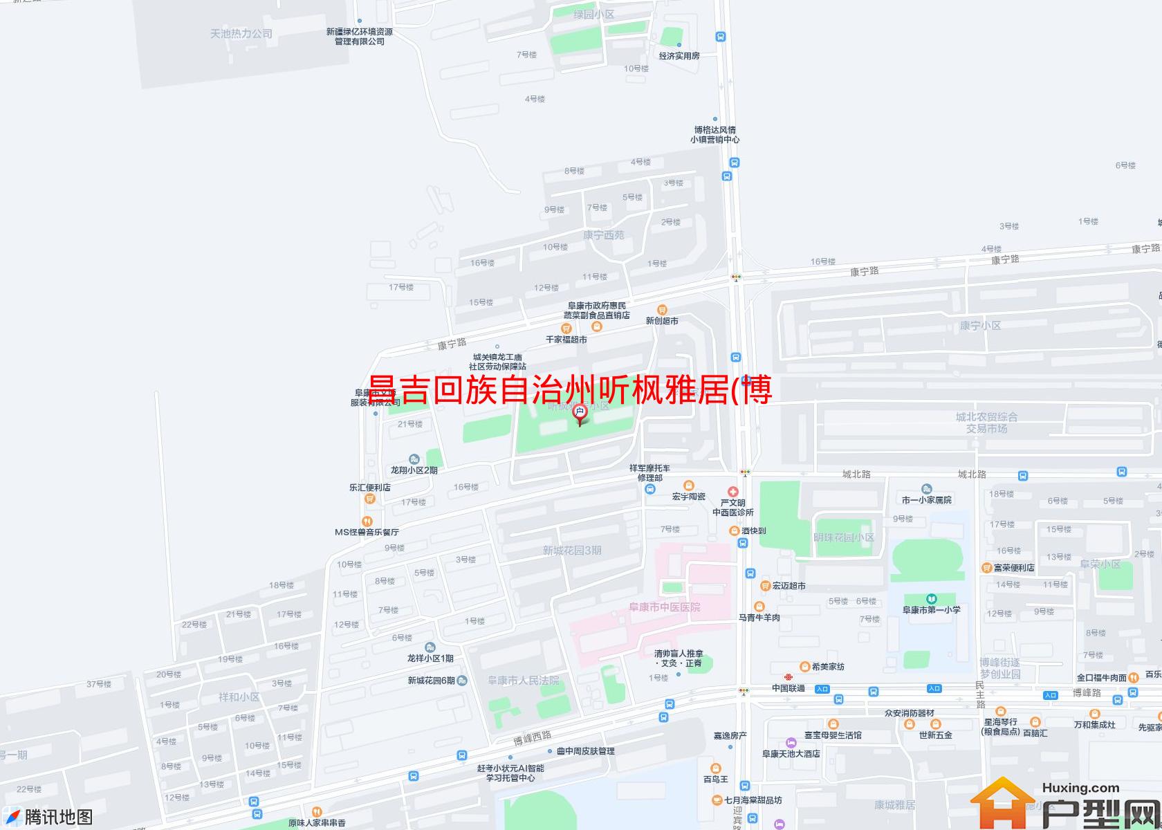 听枫雅居(博峰西路)小区 - 户型网