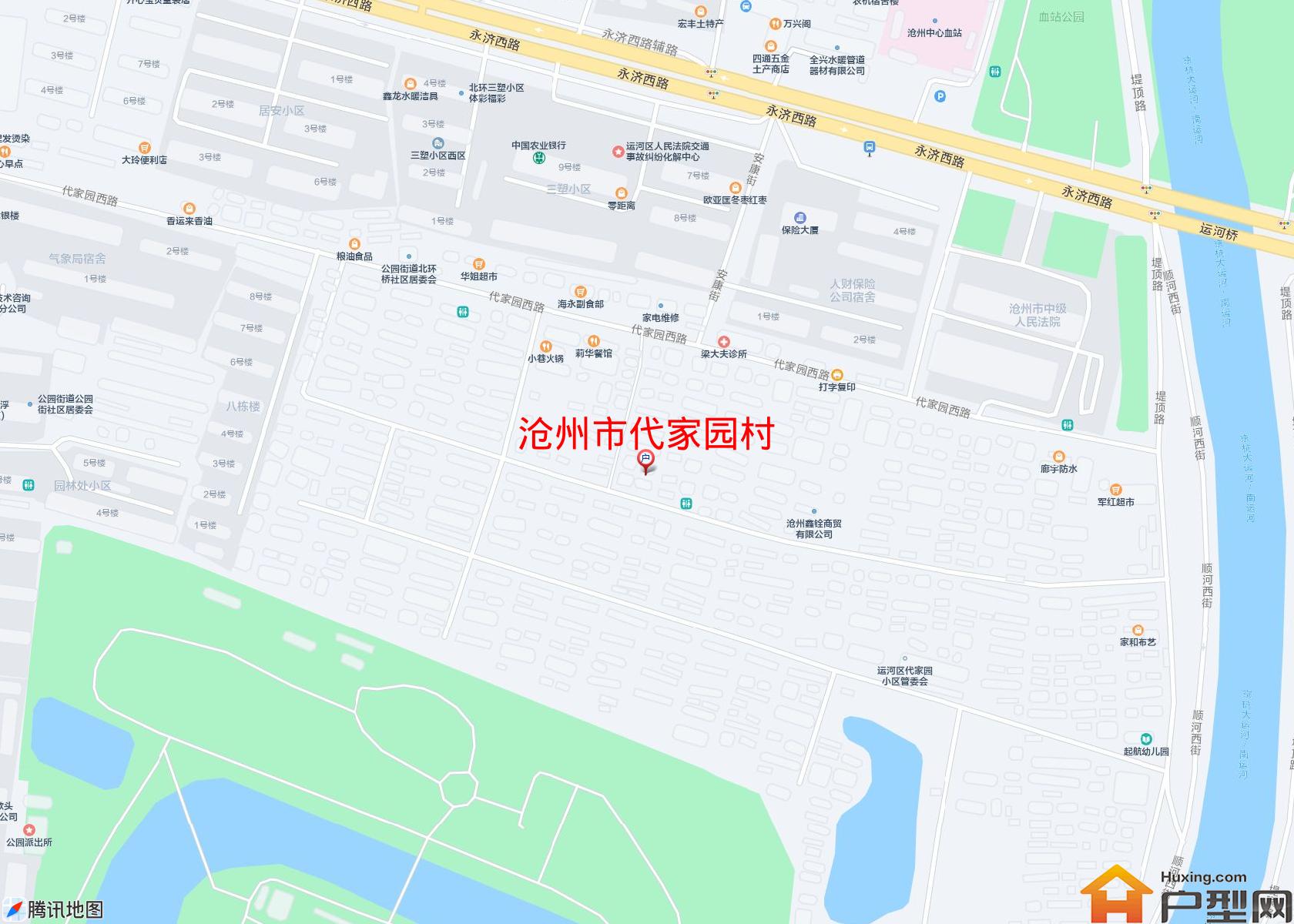 代家园村小区 - 户型网