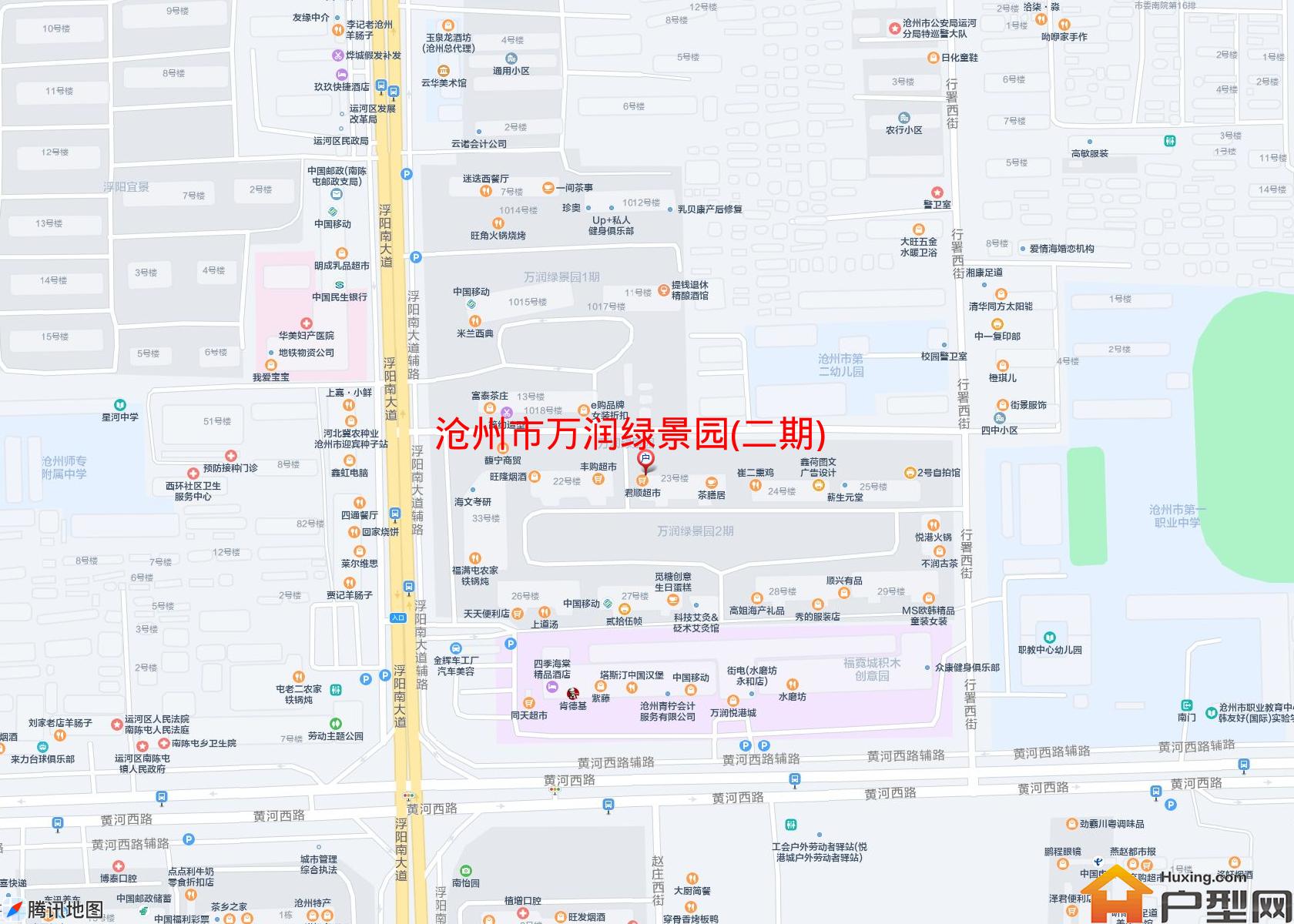 万润绿景园(二期)小区 - 户型网