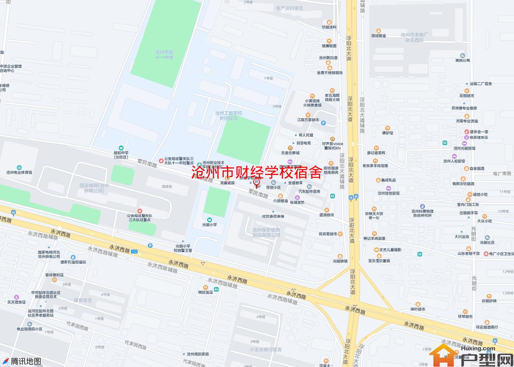 财经学校宿舍小区 - 户型网