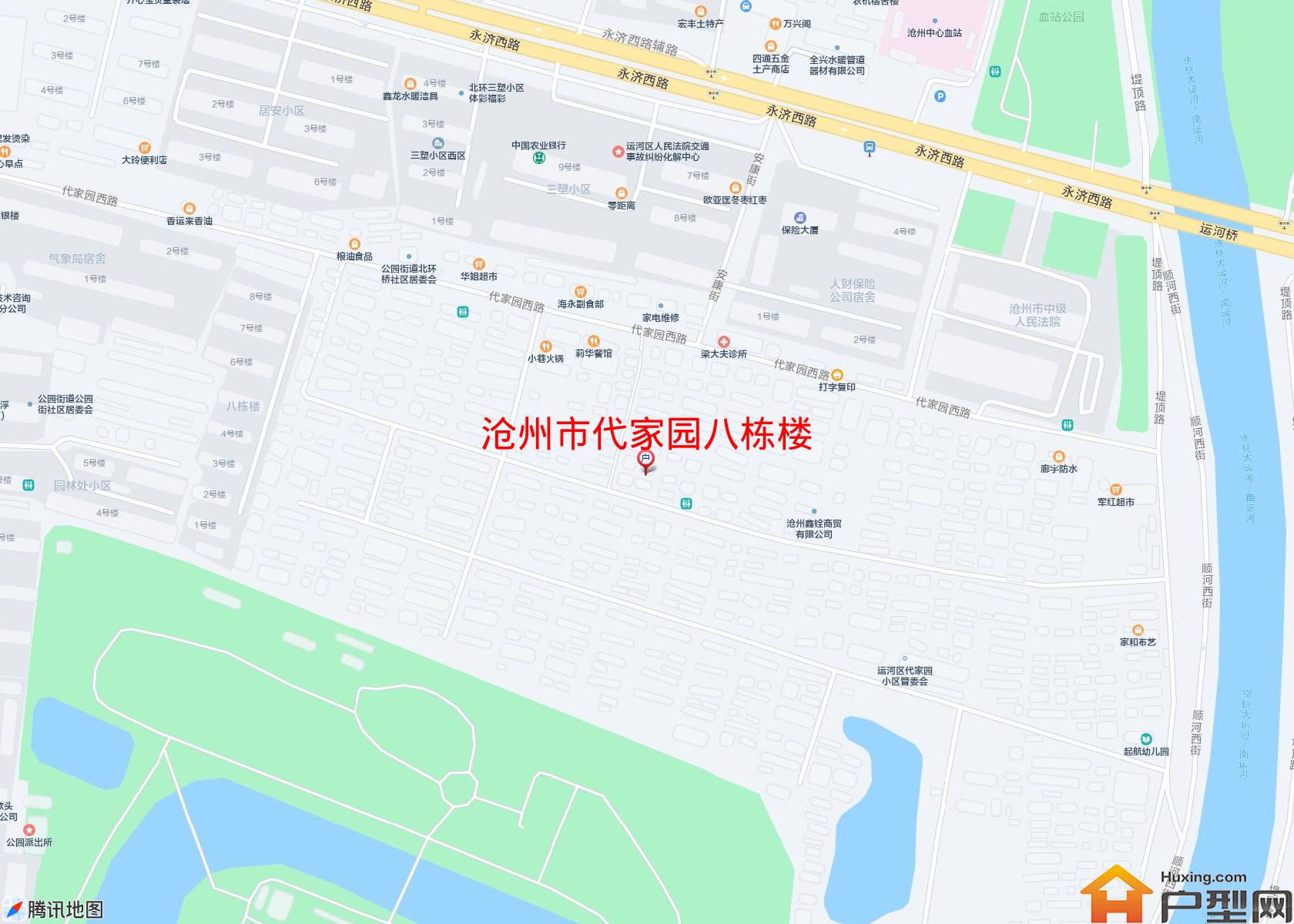 代家园八栋楼小区 - 户型网
