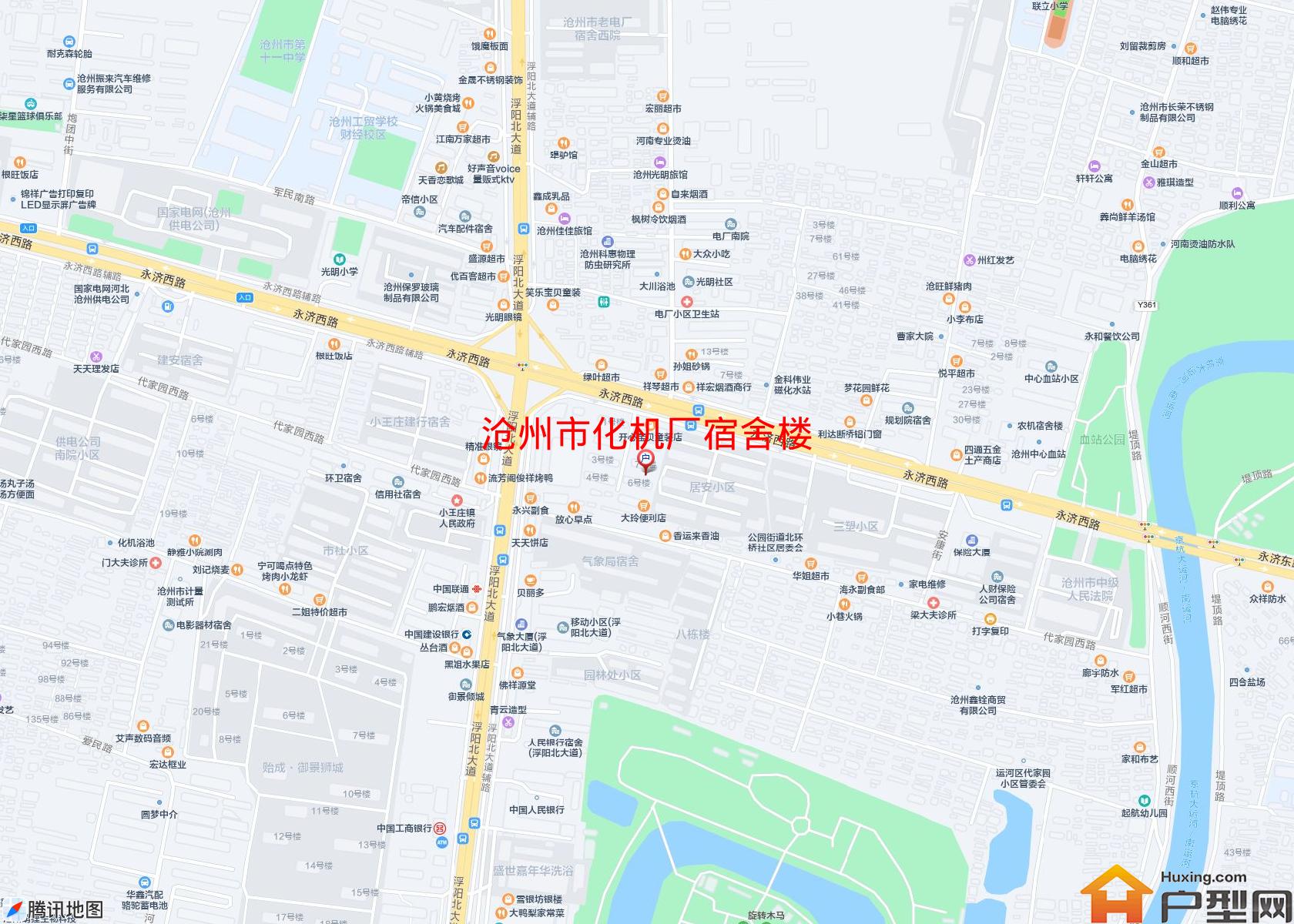 化机厂宿舍楼小区 - 户型网