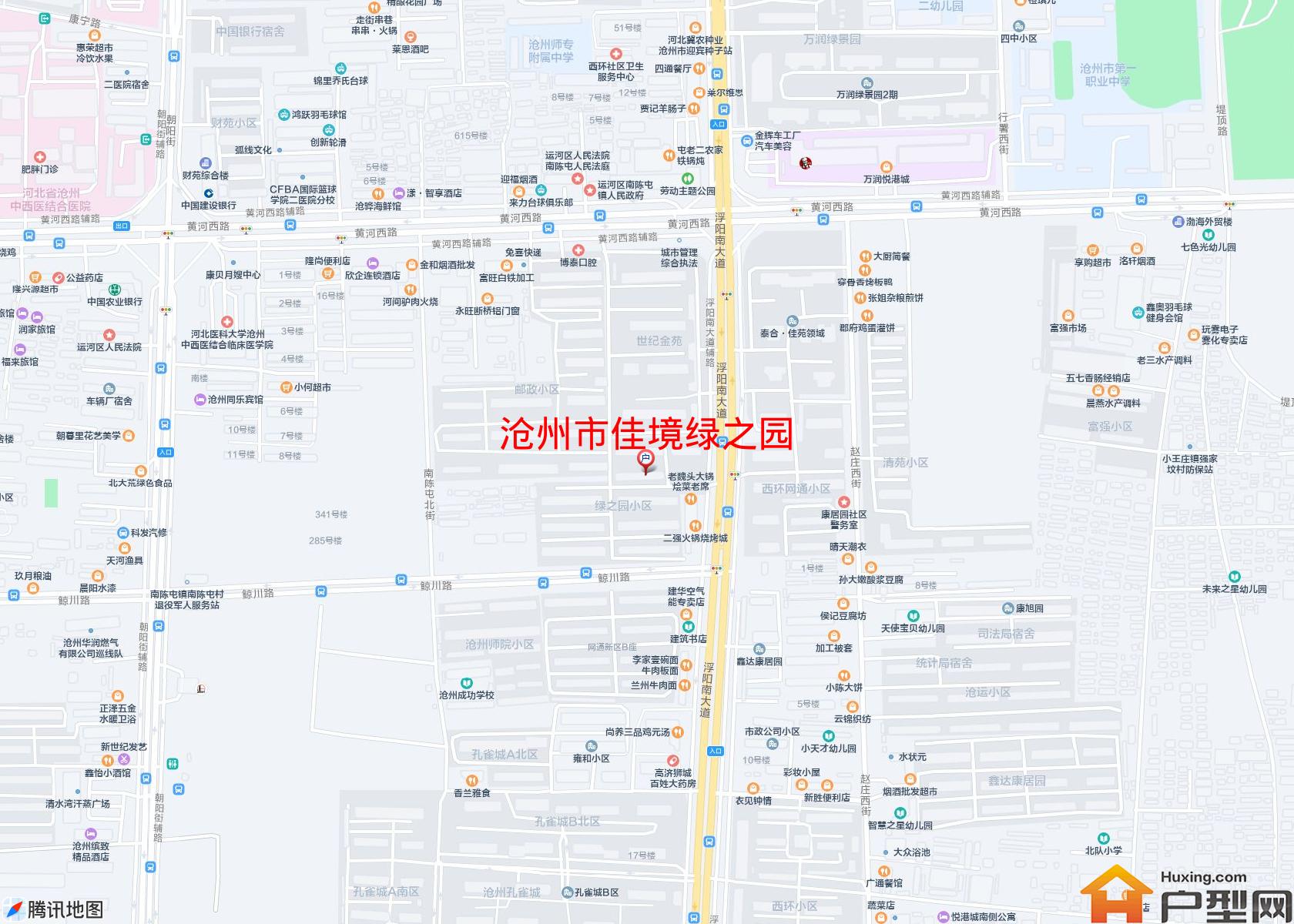 佳境绿之园小区 - 户型网