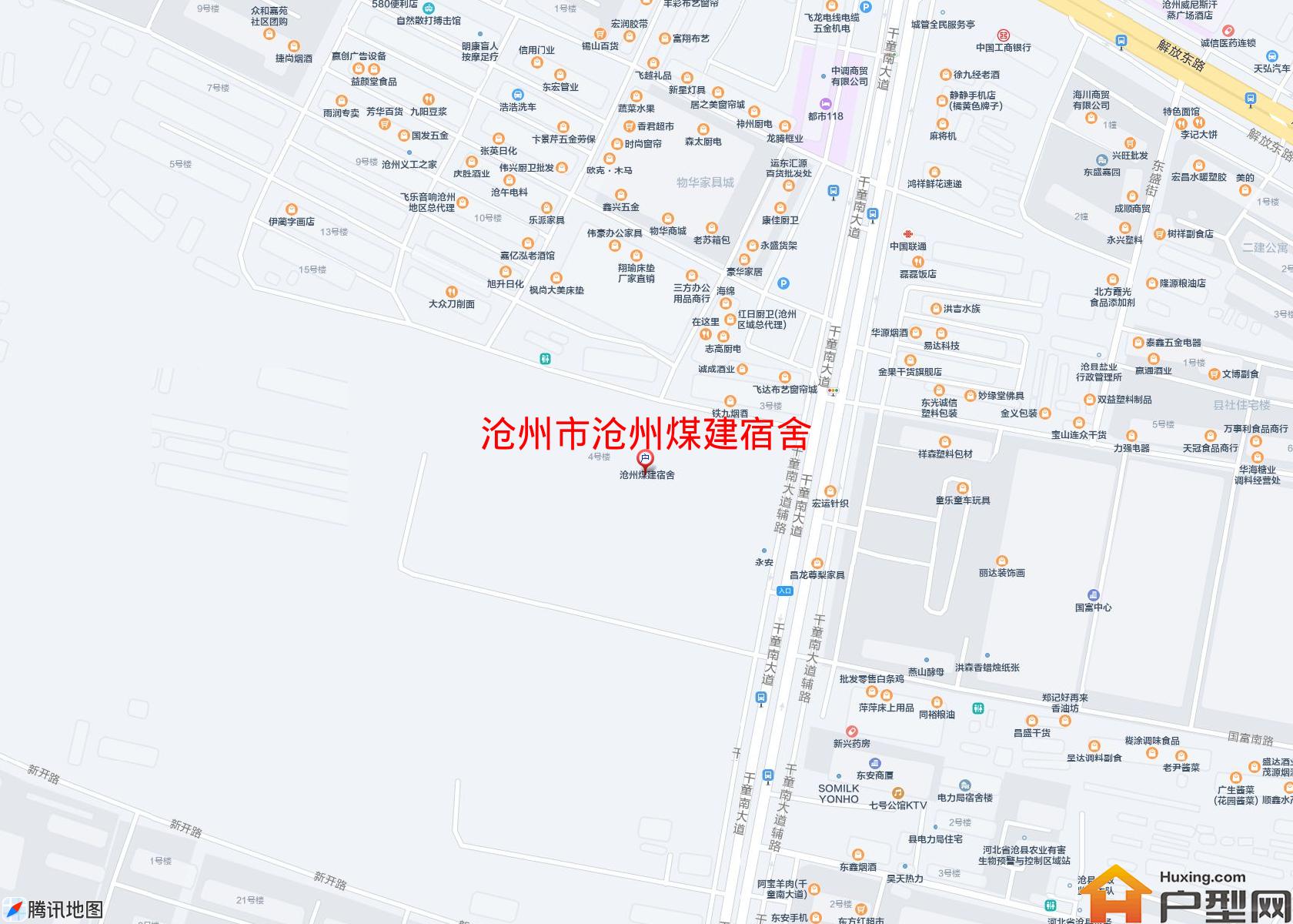 沧州煤建宿舍小区 - 户型网