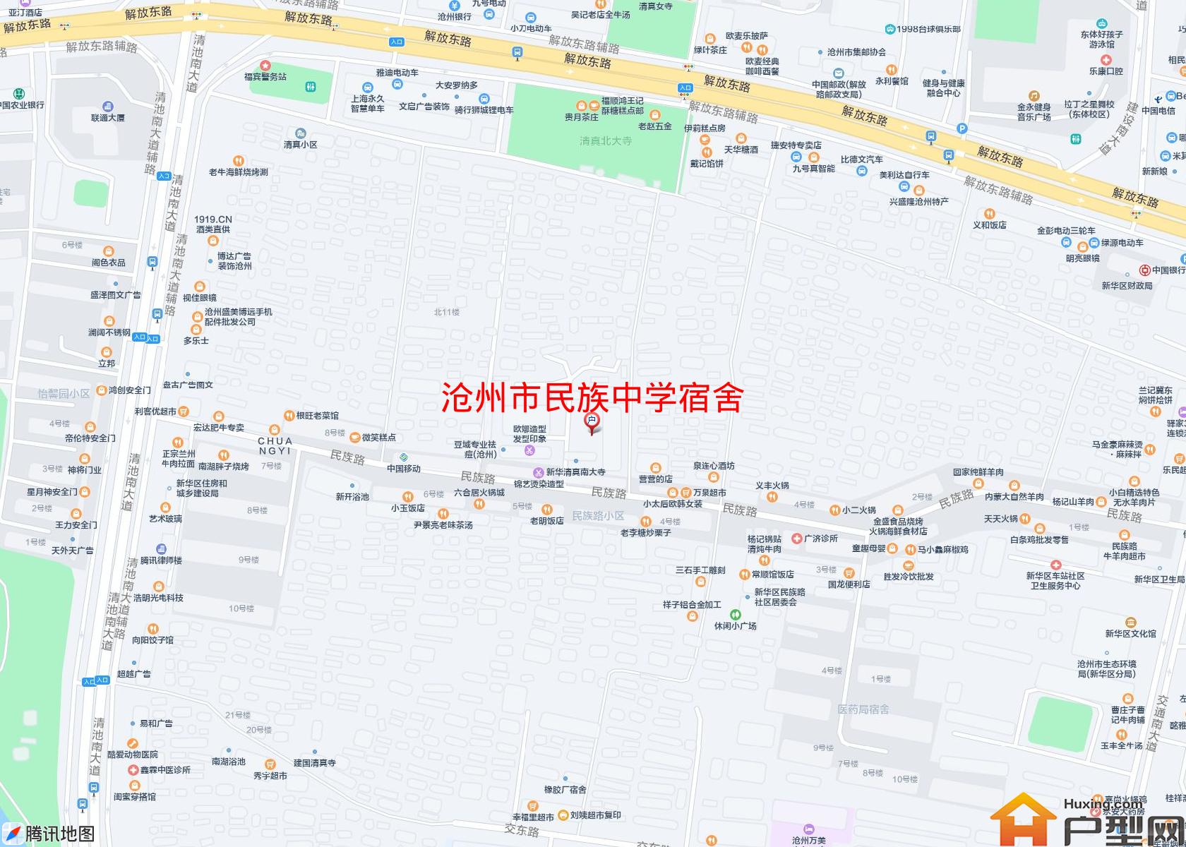 民族中学宿舍小区 - 户型网