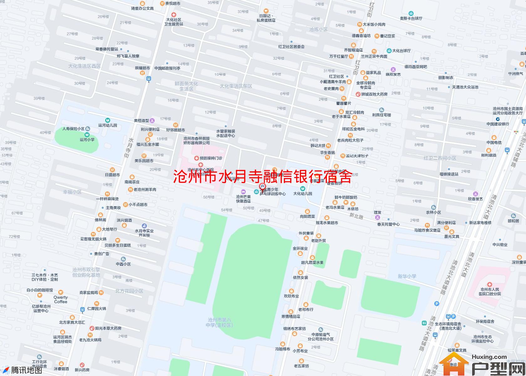 水月寺融信银行宿舍小区 - 户型网