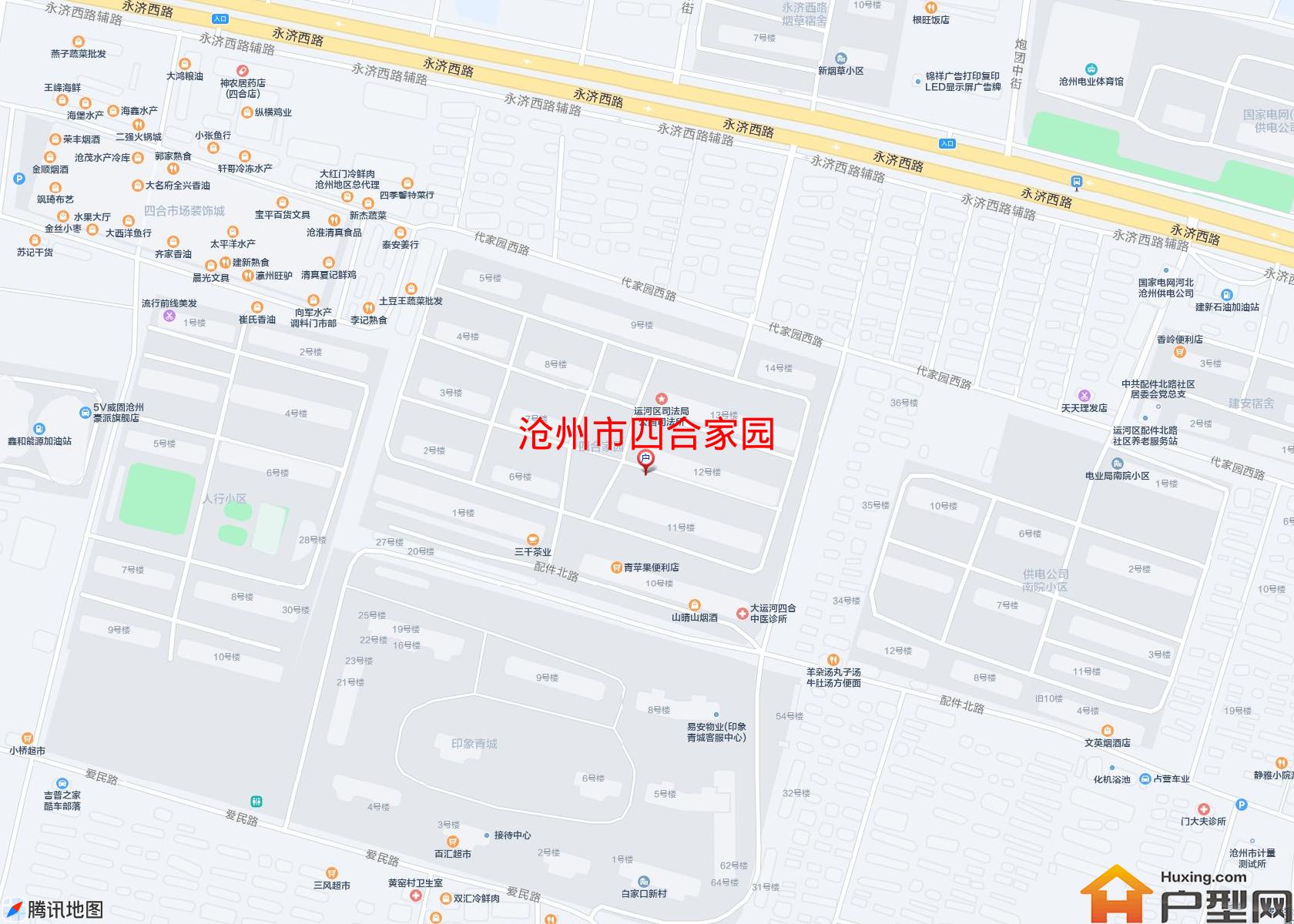 四合家园小区 - 户型网
