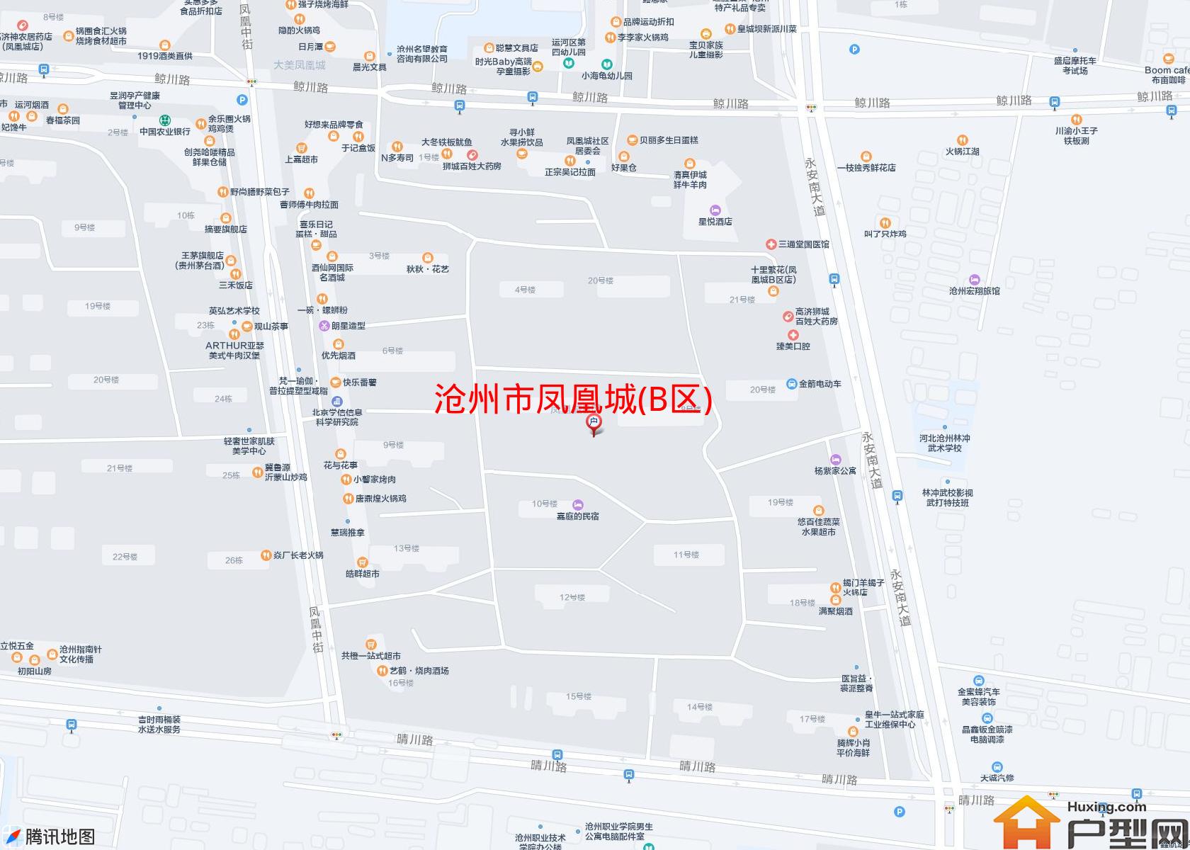 凤凰城(B区)小区 - 户型网