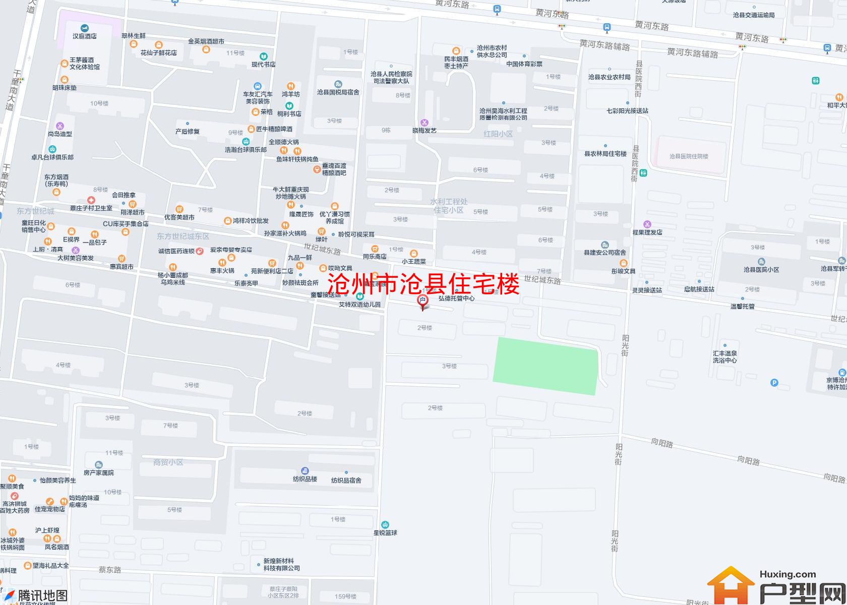 沧县住宅楼小区 - 户型网
