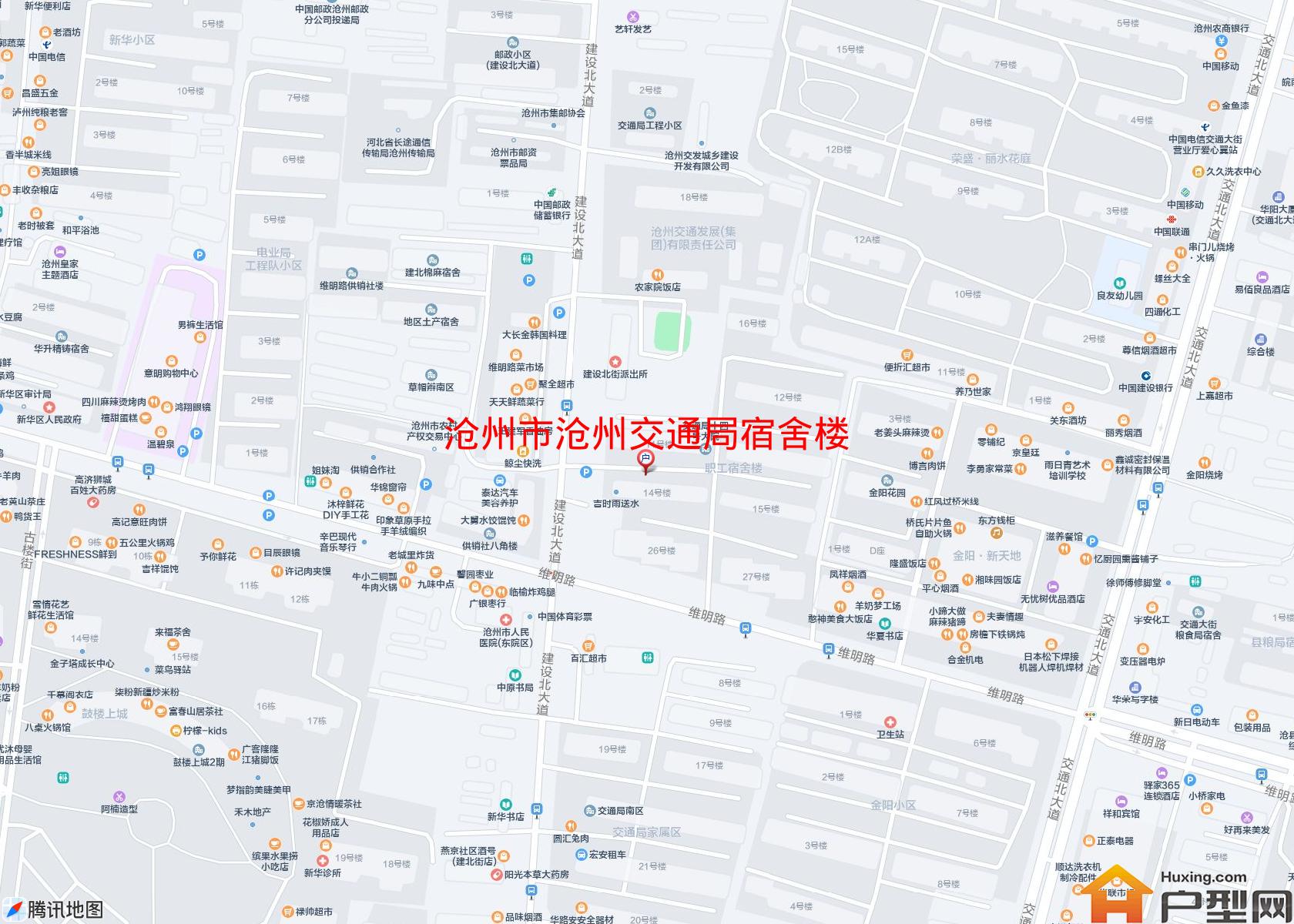 沧州交通局宿舍楼小区 - 户型网