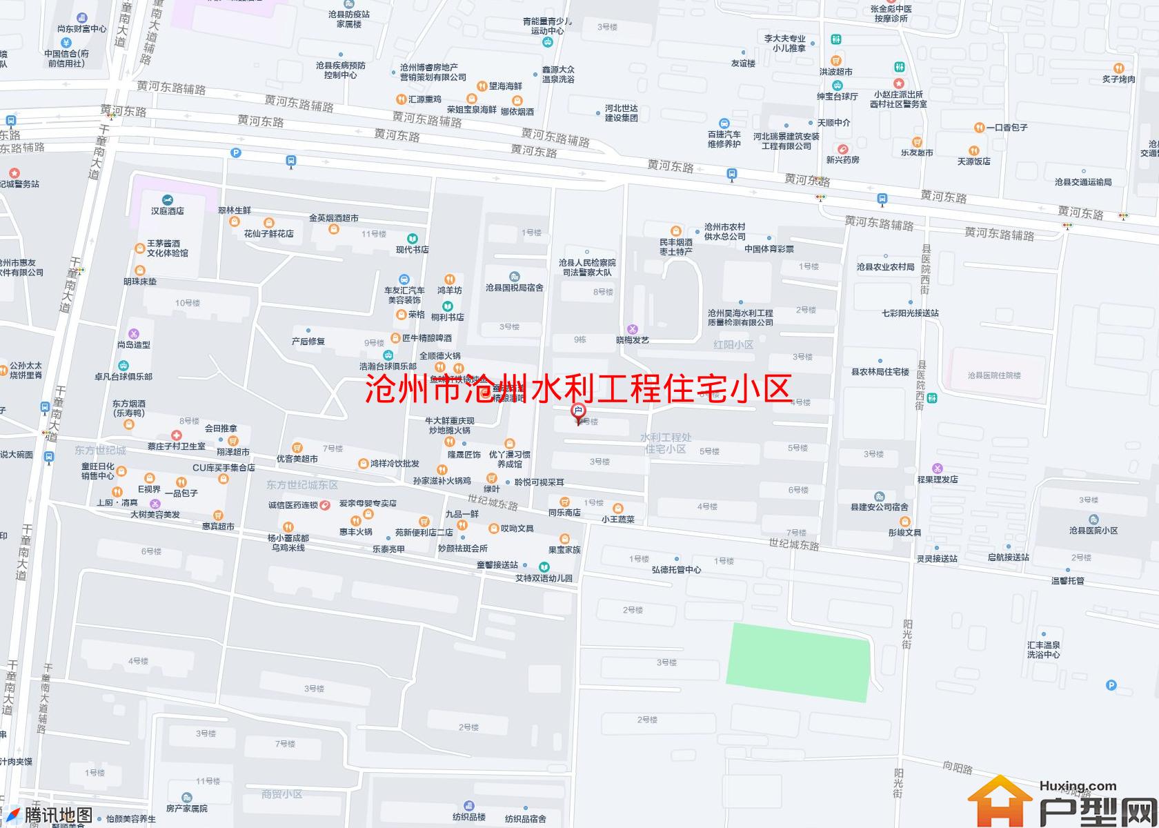 沧州水利工程住宅小区小区 - 户型网