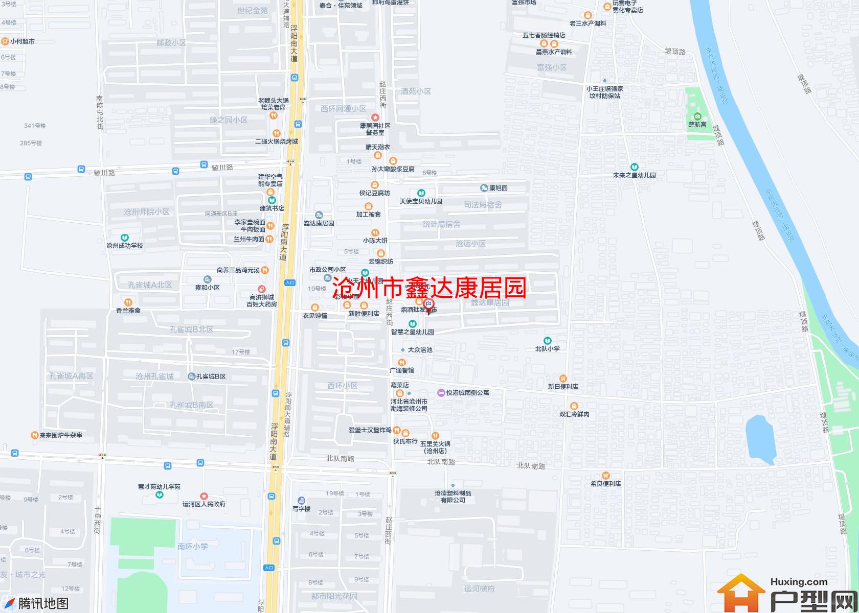 鑫达康居园小区 - 户型网
