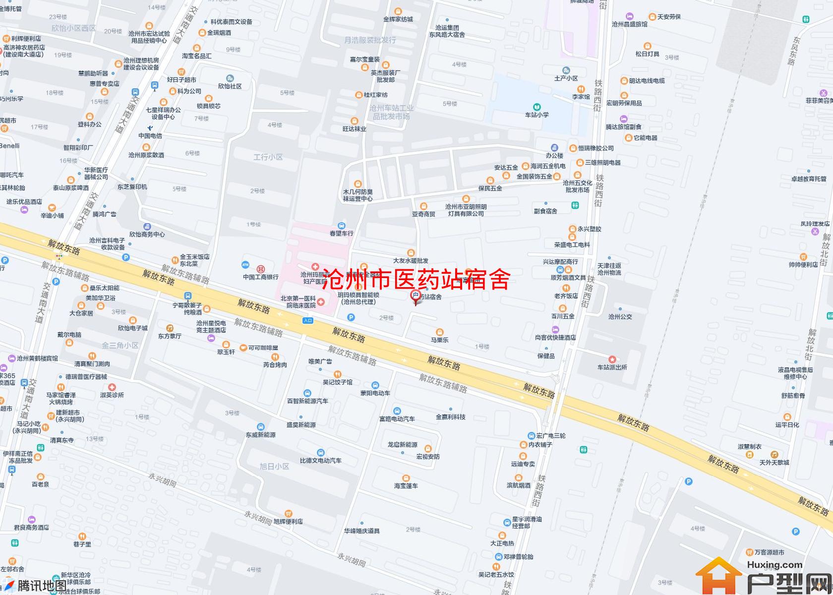 医药站宿舍小区 - 户型网