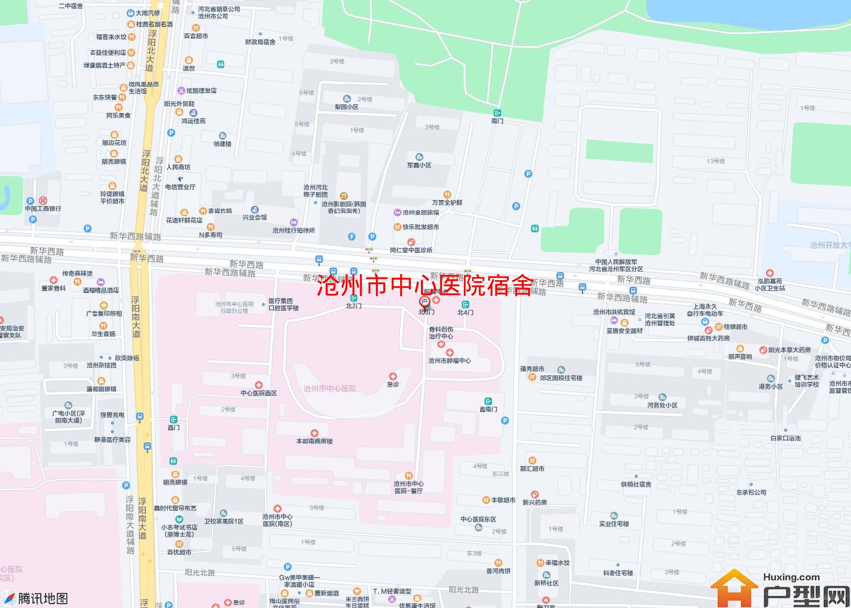 中心医院宿舍小区 - 户型网