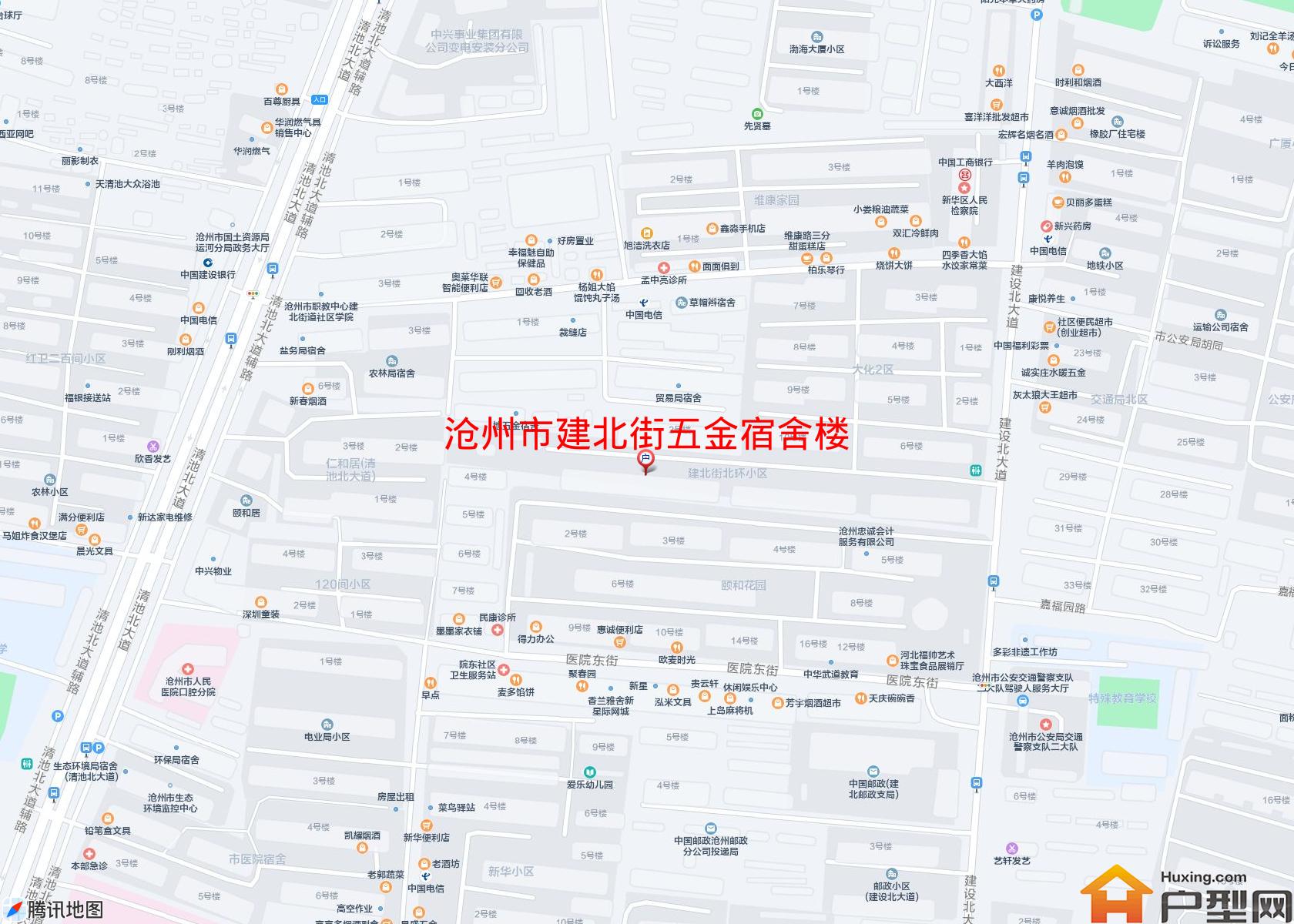 建北街五金宿舍楼小区 - 户型网
