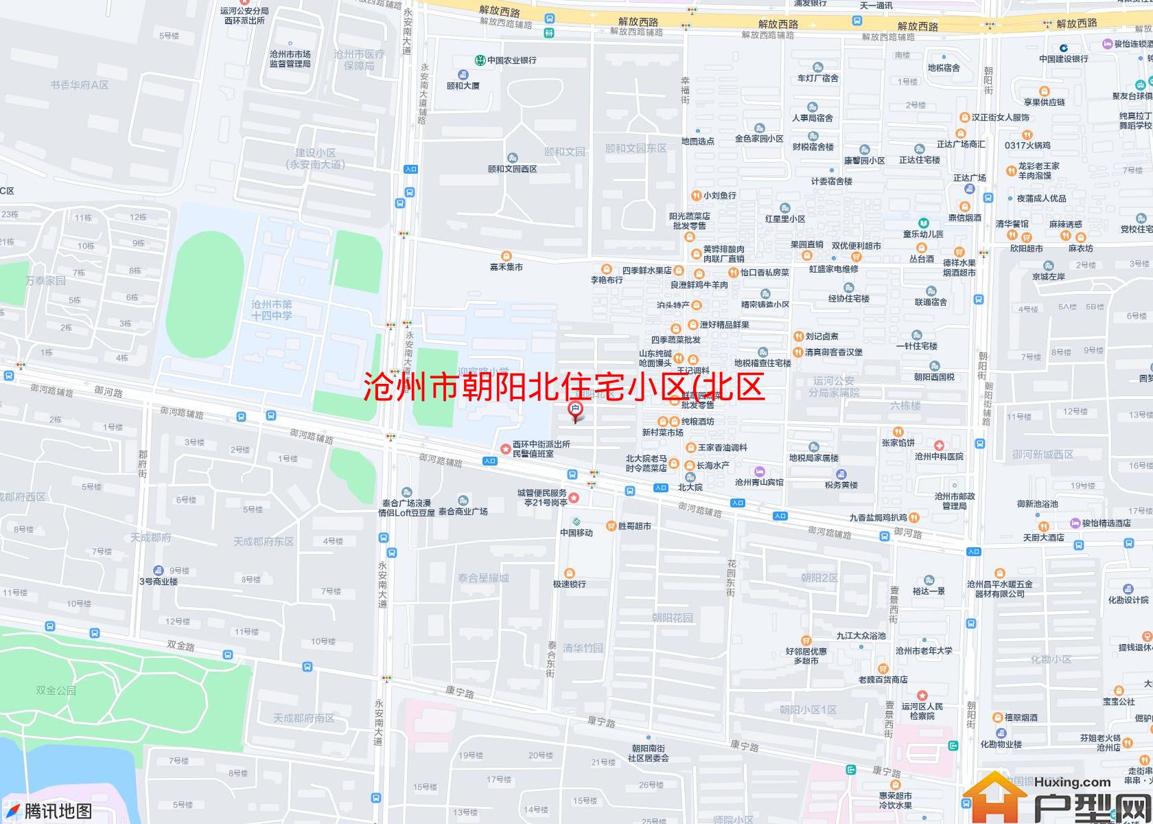朝阳北住宅小区(北区)小区 - 户型网