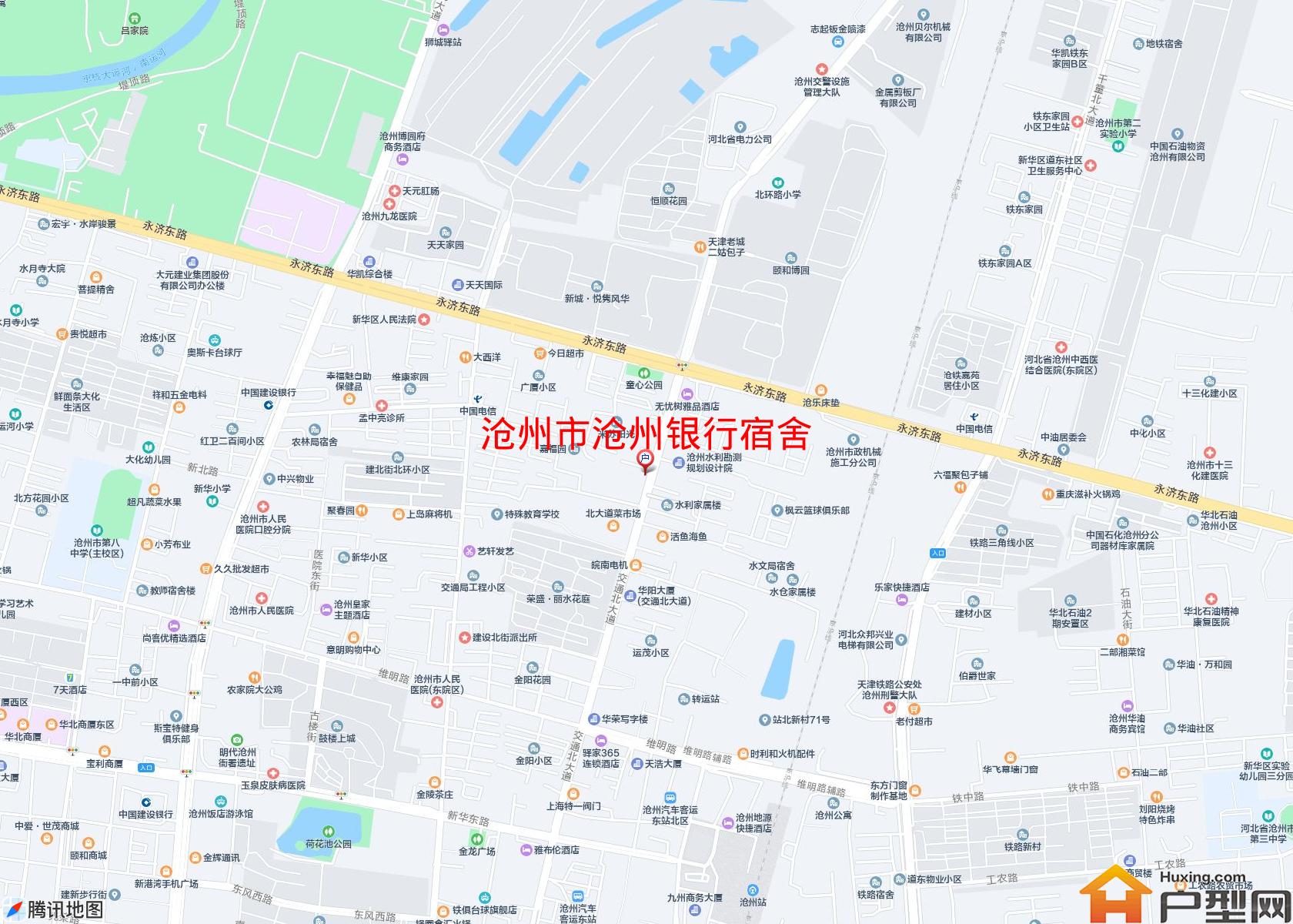 沧州银行宿舍小区 - 户型网