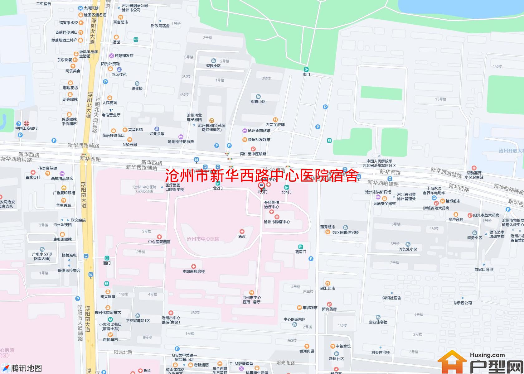 新华西路中心医院宿舍小区 - 户型网