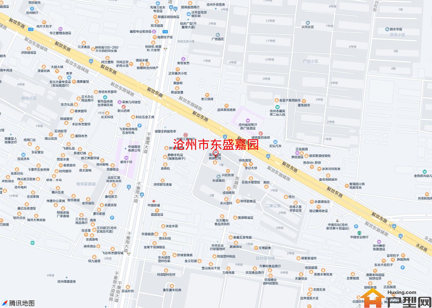东盛嘉园小区 - 户型网